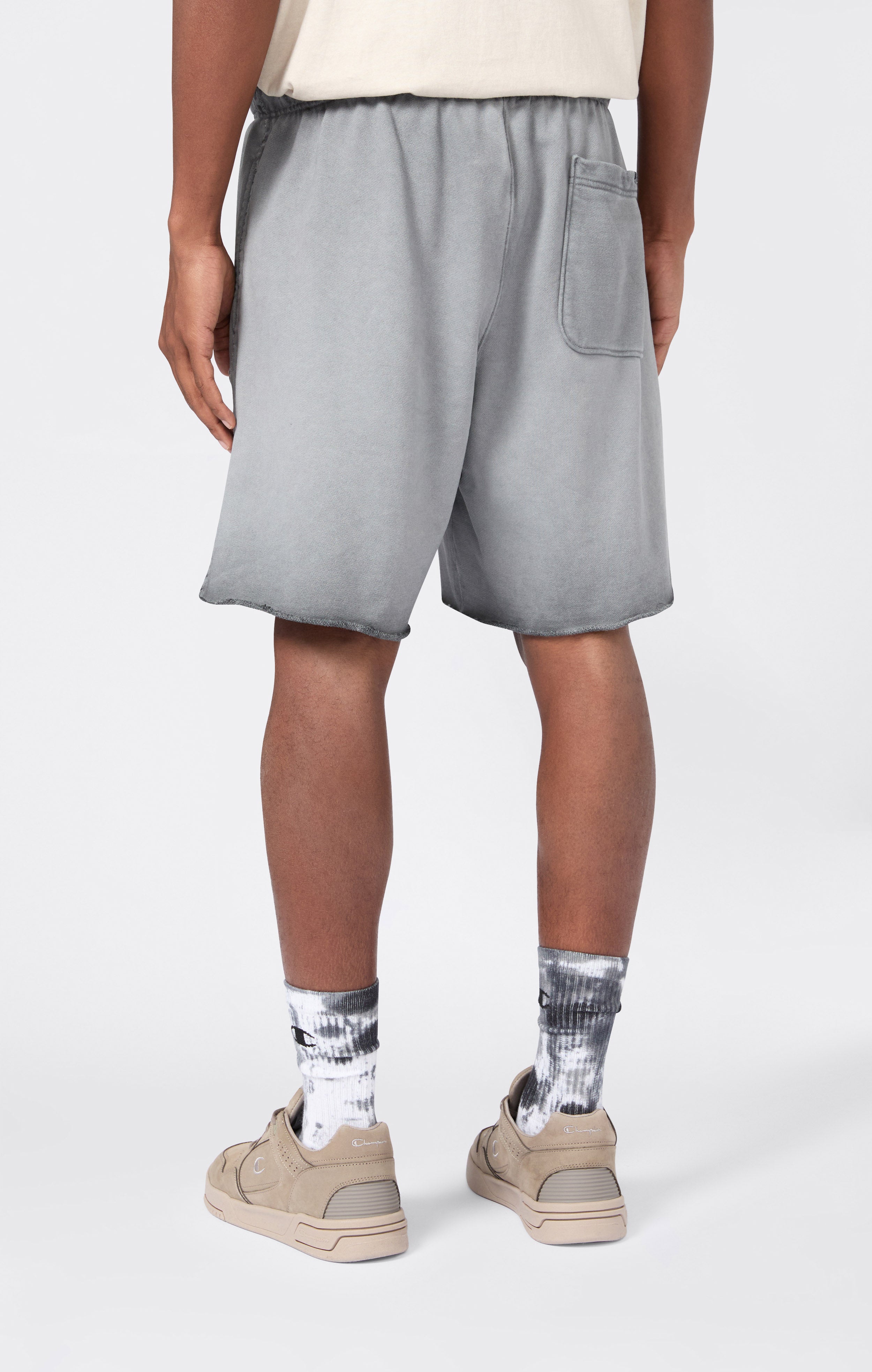 Bermuda Homme Effet Délavé Coupe Loose Fit Time Capsule