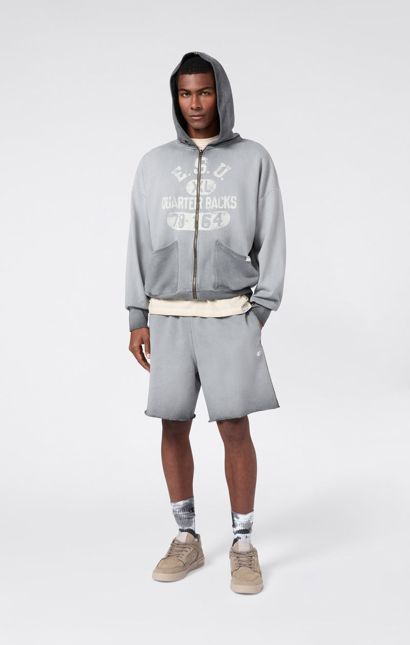 Bermuda Homme Effet Délavé Coupe Loose Fit Time Capsule