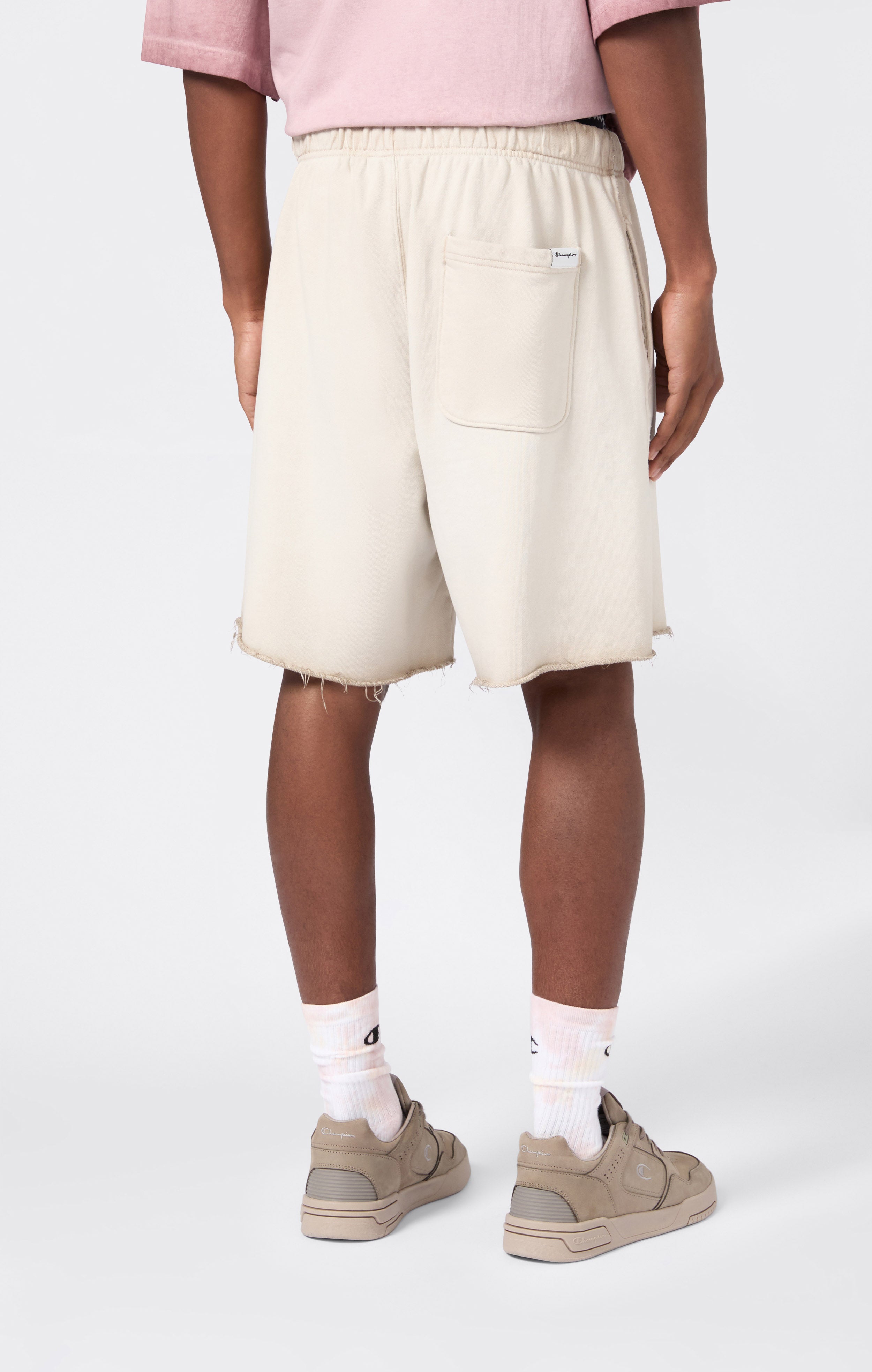 Bermuda Da Uomo Effetto Slavato Loose Fit Time Capsule