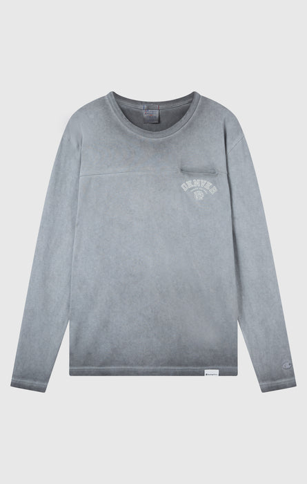 T-Shirt Uomo Manica Lunga Effetto Slavato Time Capsule