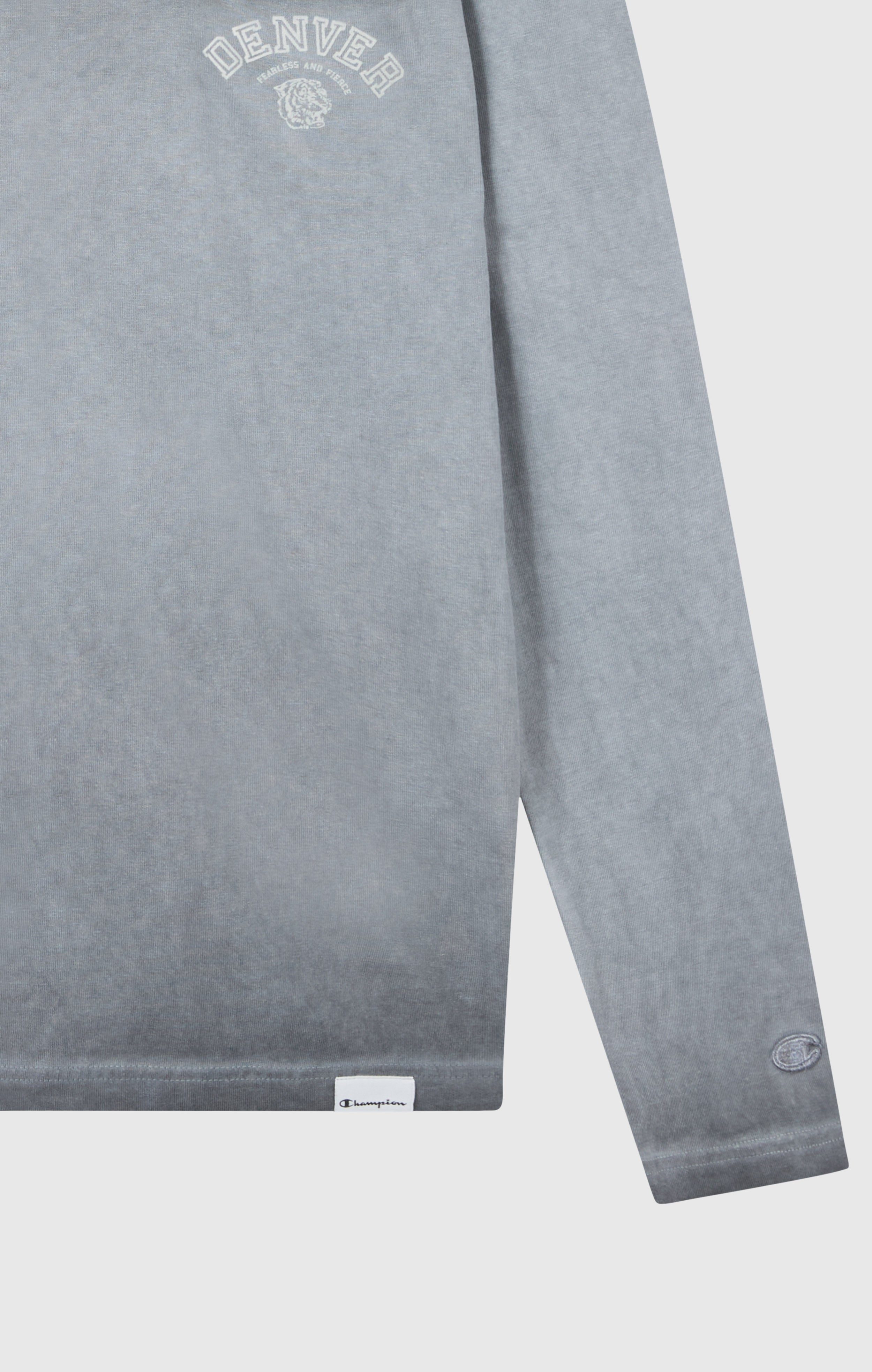 T-Shirt Uomo Manica Lunga Effetto Slavato Time Capsule