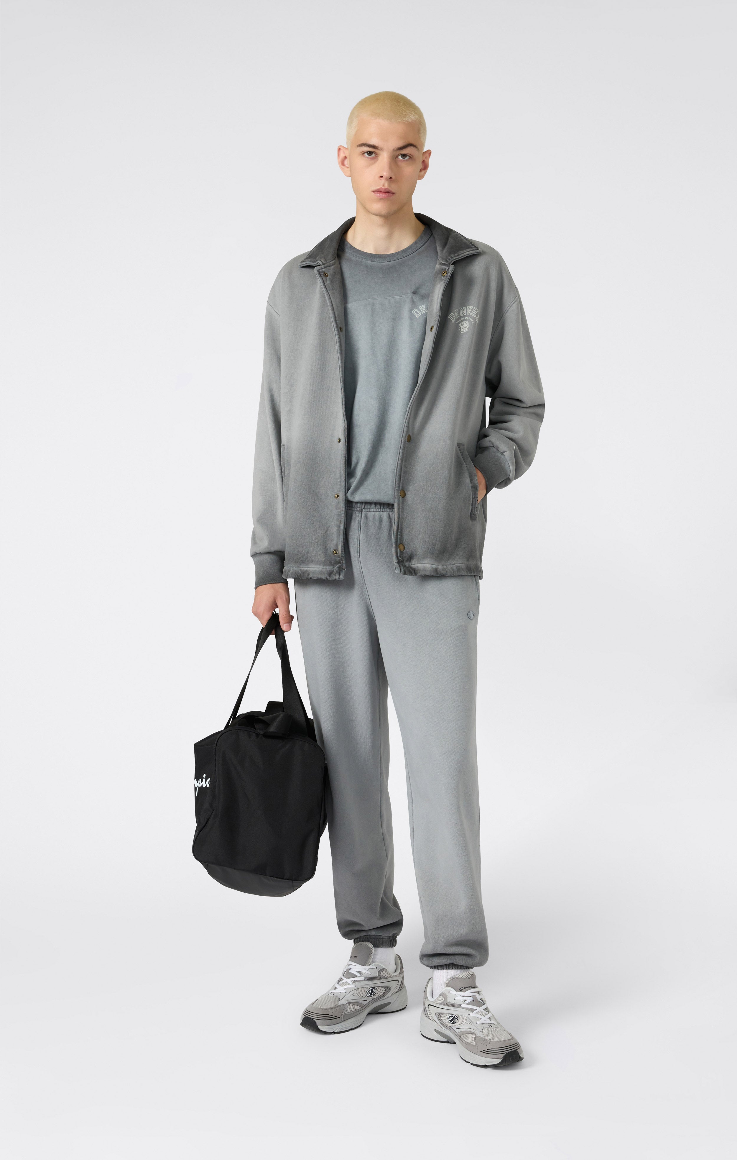 T-Shirt Uomo Manica Lunga Effetto Slavato Time Capsule