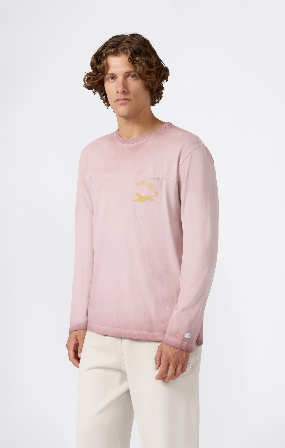 T-Shirt Uomo Manica Lunga Effetto Slavato Time Capsule