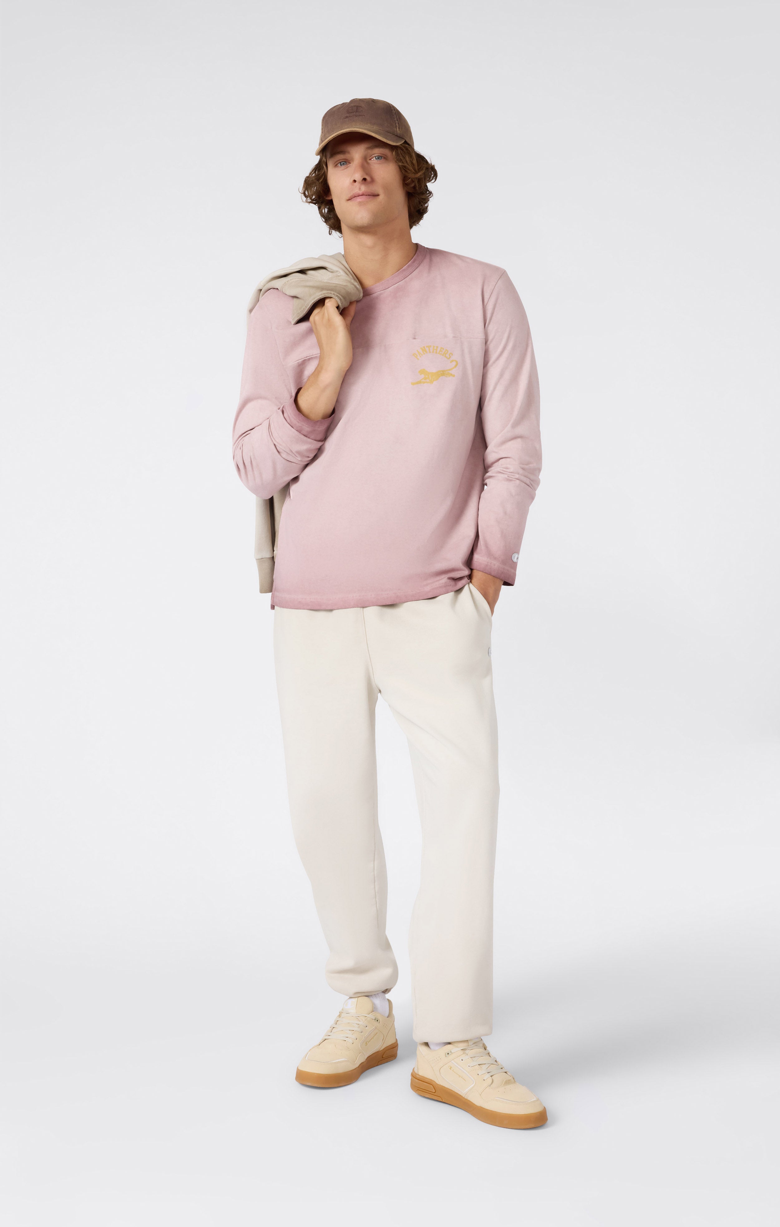 Men’s Washed Long Sleeve T-Shirt Time Capsule