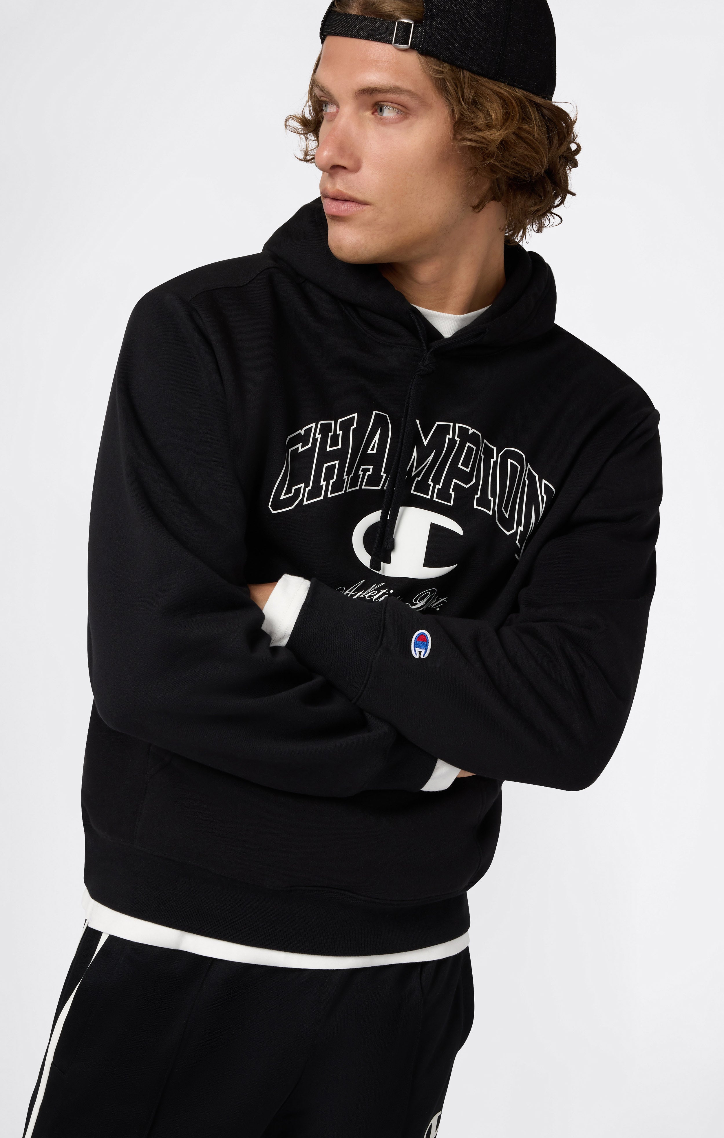 Men’s Fleece Hoodie Street Varsity