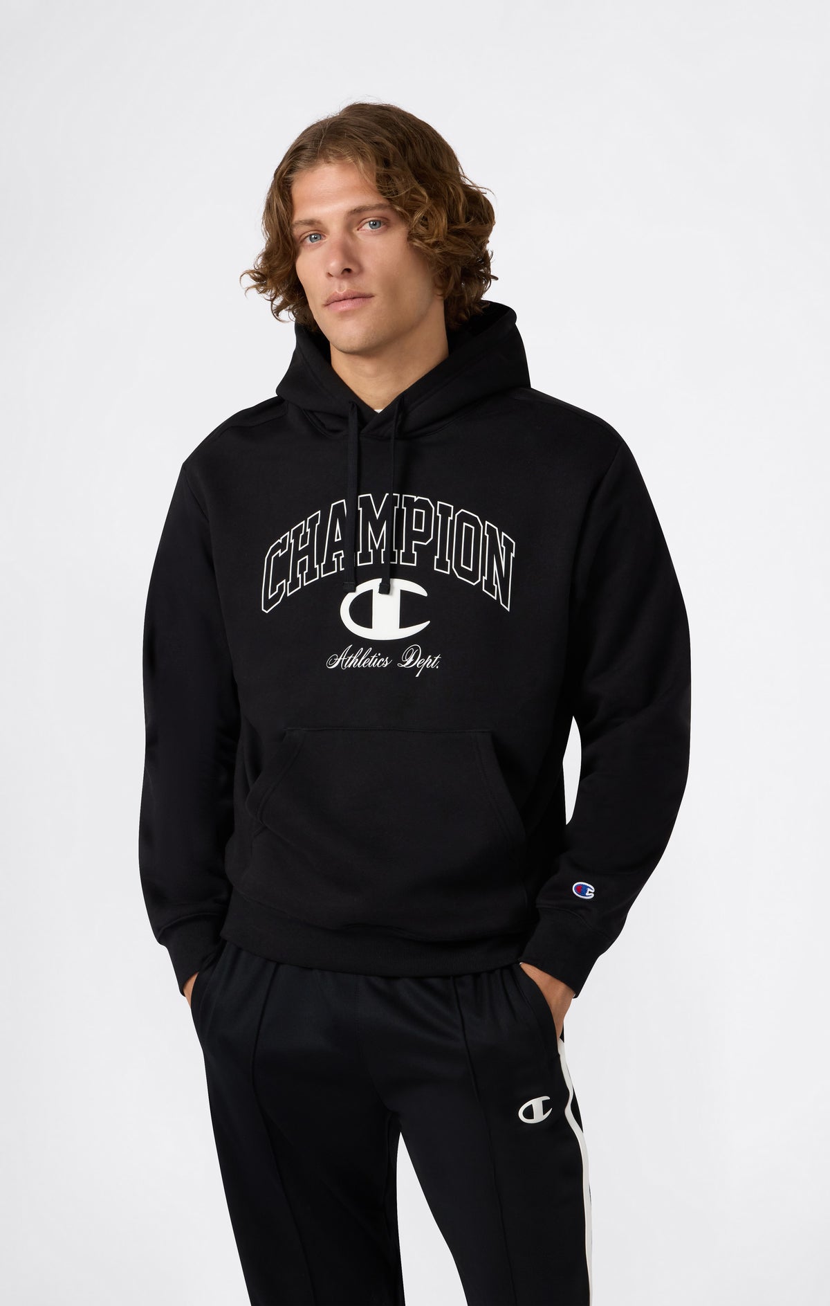 Sweat à Capuche pour Homme Street Varsity avec intérieur gratté