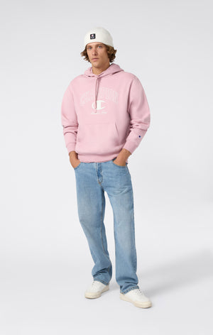 Felpa con Cappuccio da Uomo Street Varsity con interno felpato