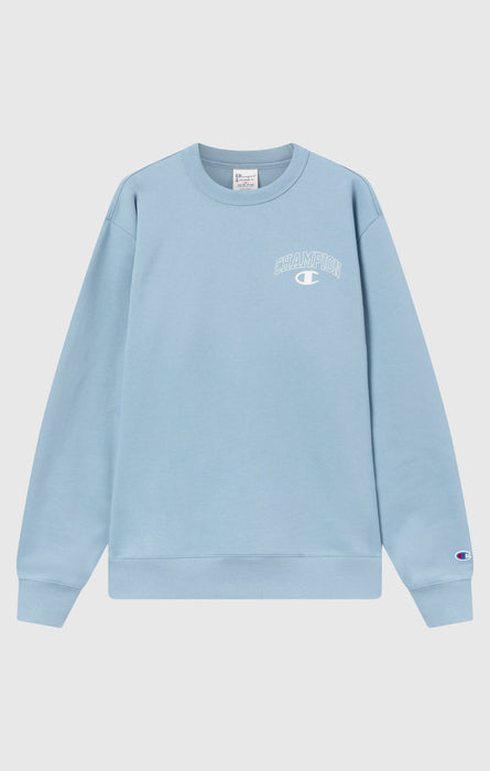 Felpa Girocollo da Uomo Street Varsity con interno felpato