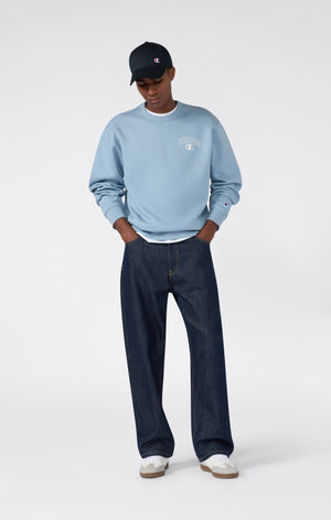 Men’s Fleece Crewneck Sweatshirt Street Varsity