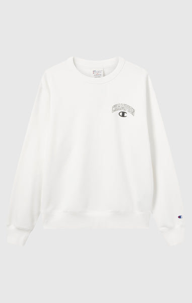 Felpa Girocollo da Uomo Street Varsity con interno felpato