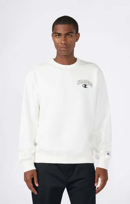 Men’s Fleece Crewneck Sweatshirt Street Varsity