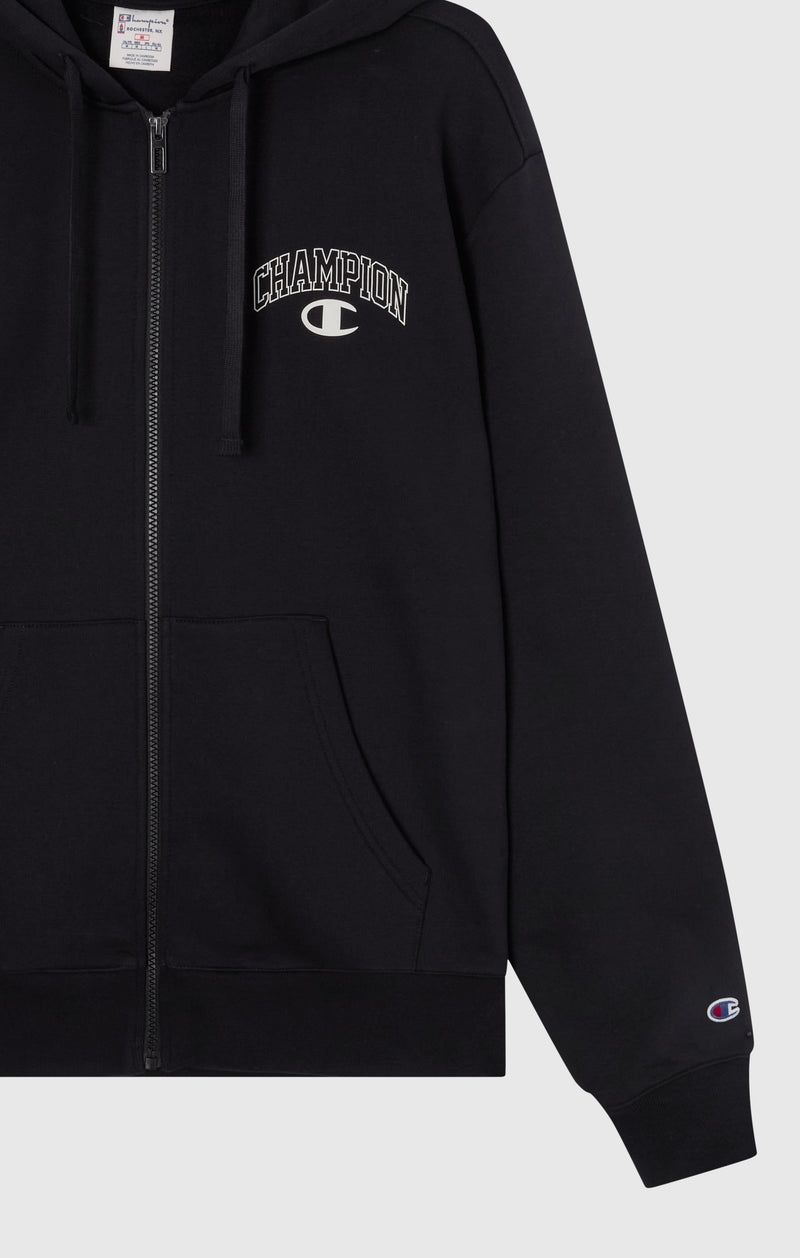 Sweat Zippé Intégral à Capuche pour Homme Street Varsity avec intérieur gratté