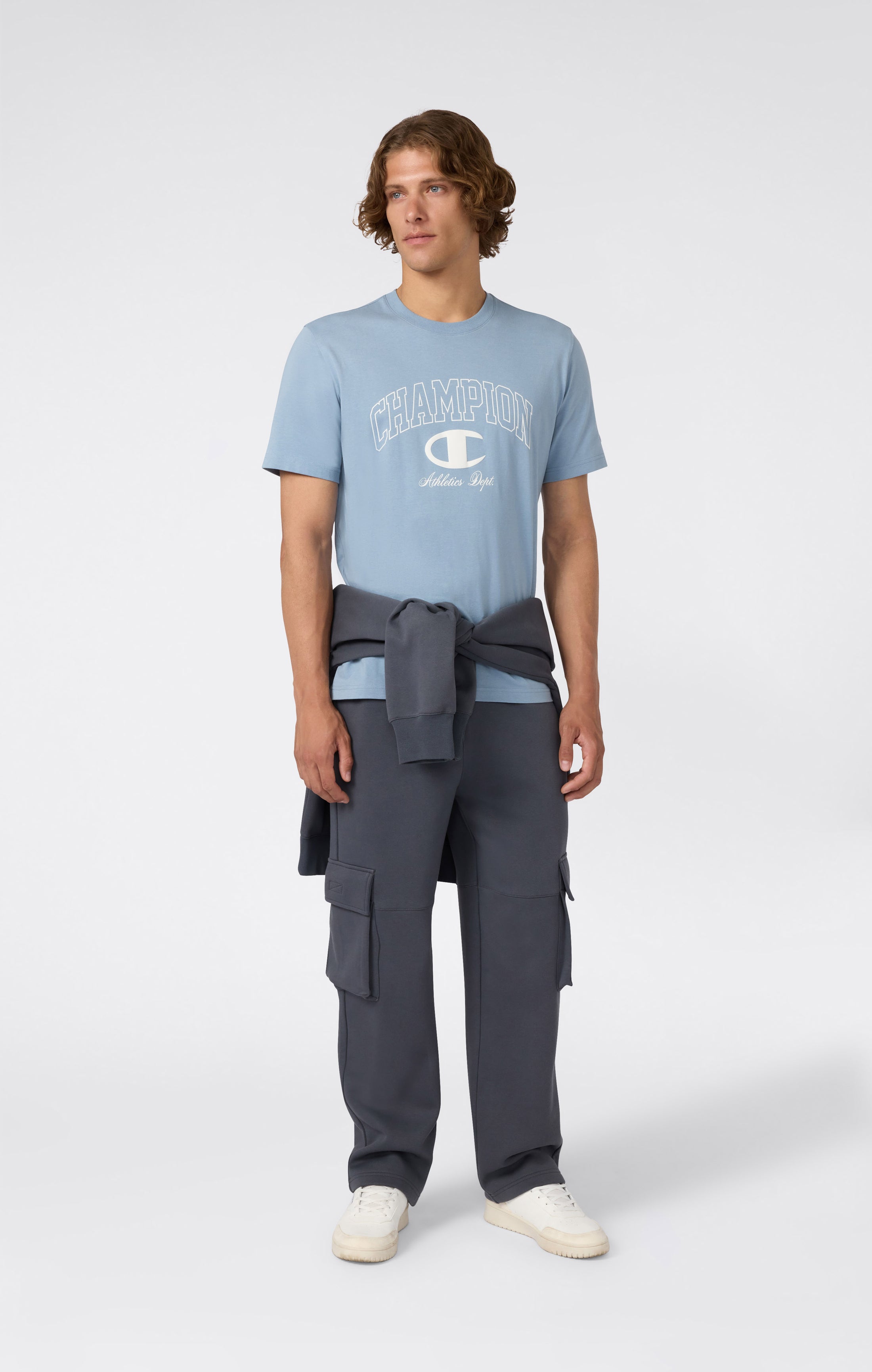 T-shirt Girocollo da Uomo Street Varsity