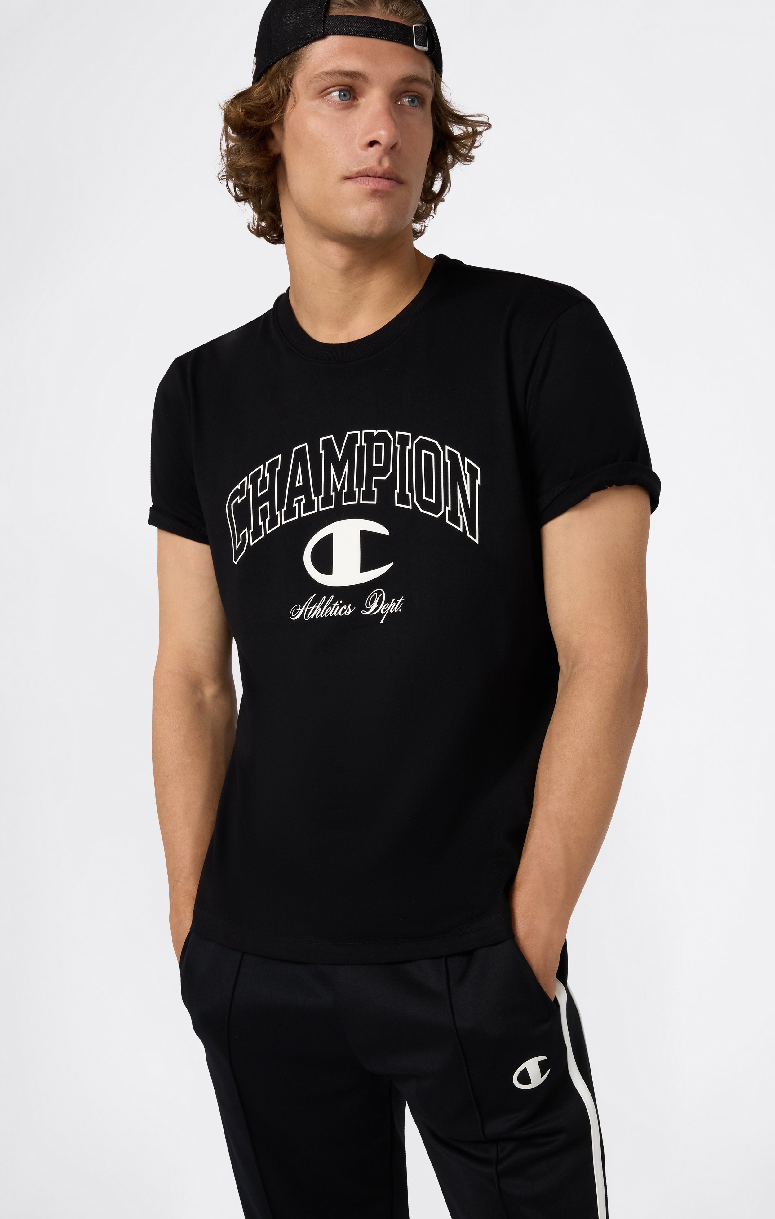 Men’s Crewneck T-Shirt Street Varsity