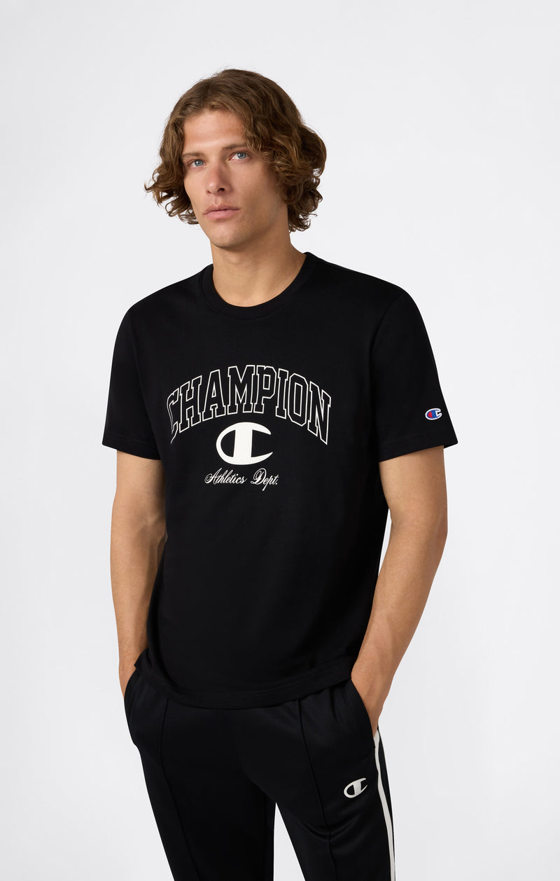 Crew Neck Mens Champion Jersey Men's Crewneck T-Shirt Street