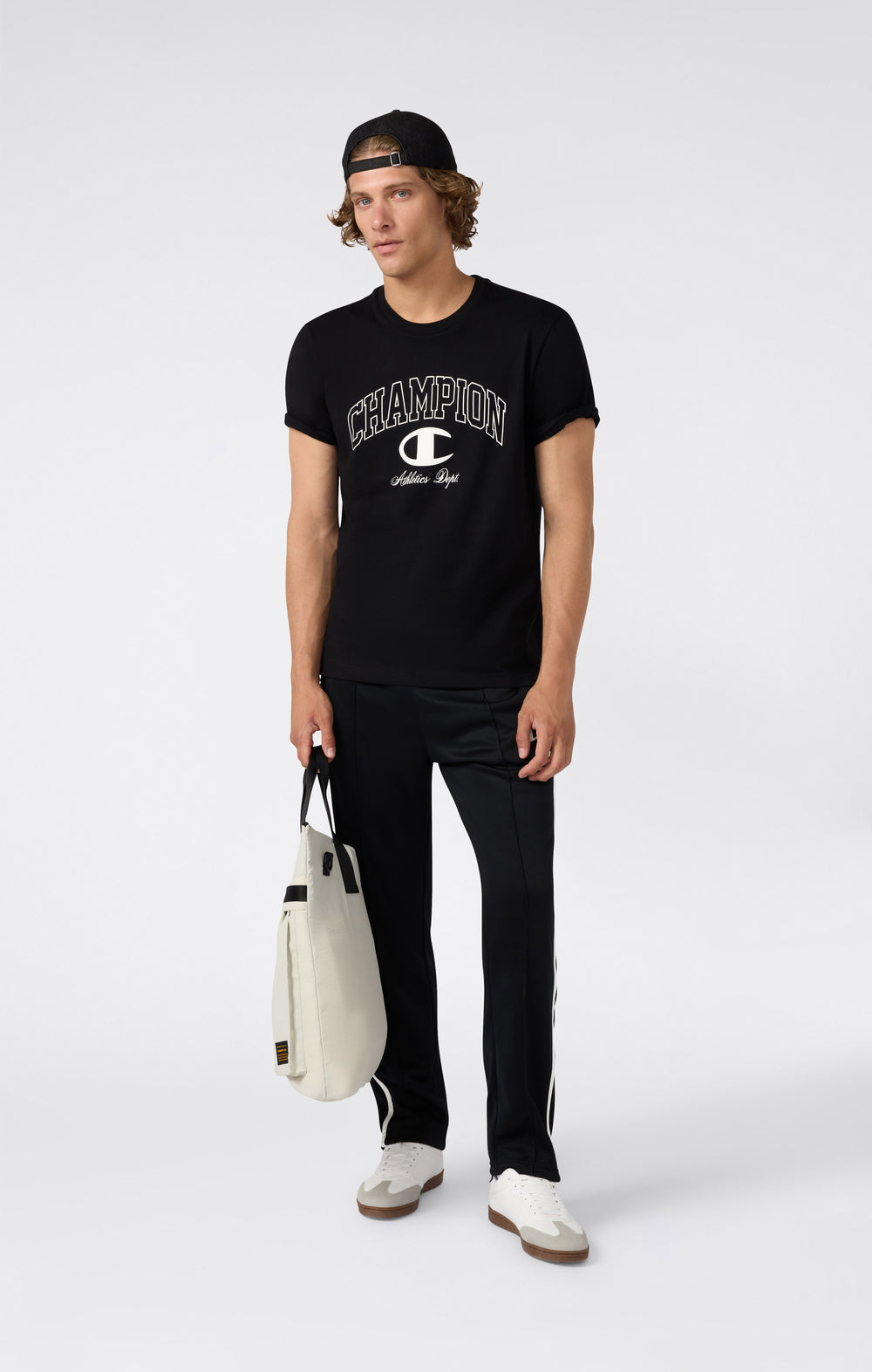 Camiseta con Cuello Redondo para Hombre Street Varsity
