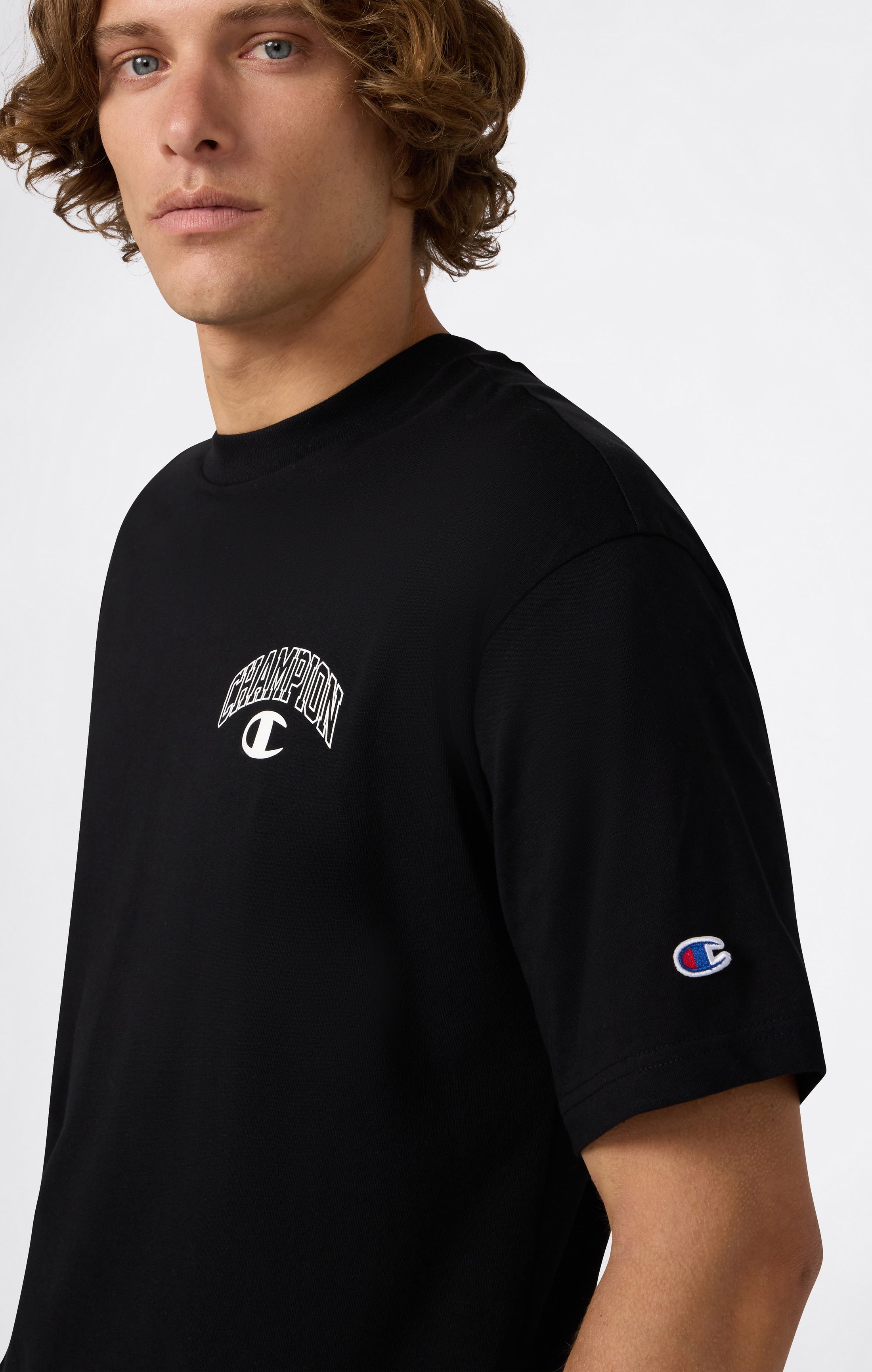 Men’s Crewneck T-Shirt Street Varsity