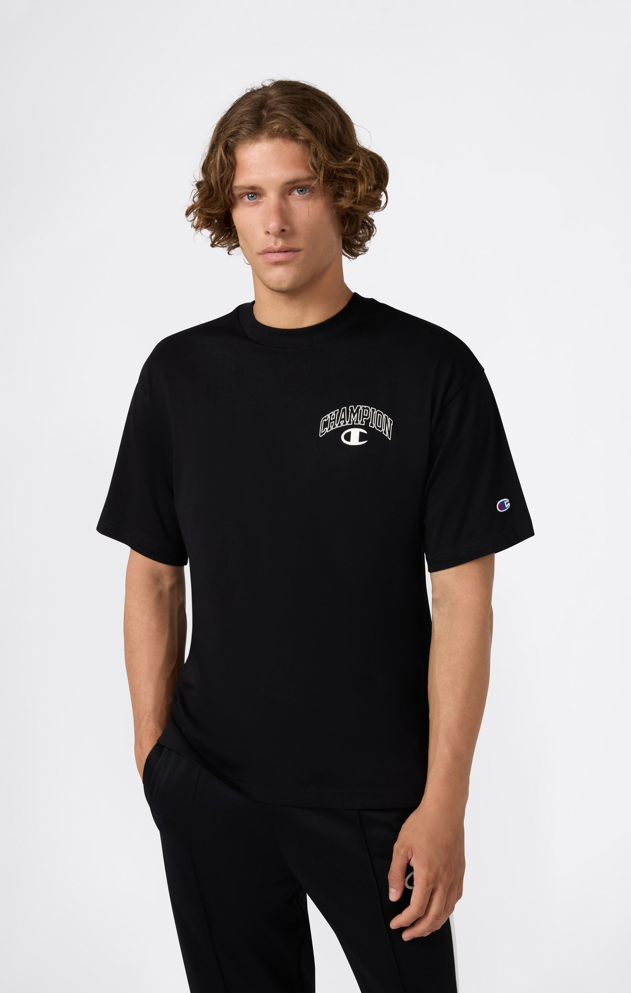 T-Shirt mit Rundhalsausschnitt für Herren Street Varsity