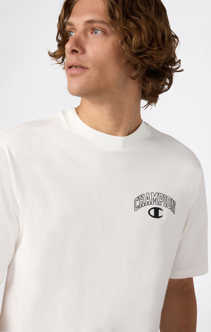 Men’s Crewneck T-Shirt Street Varsity