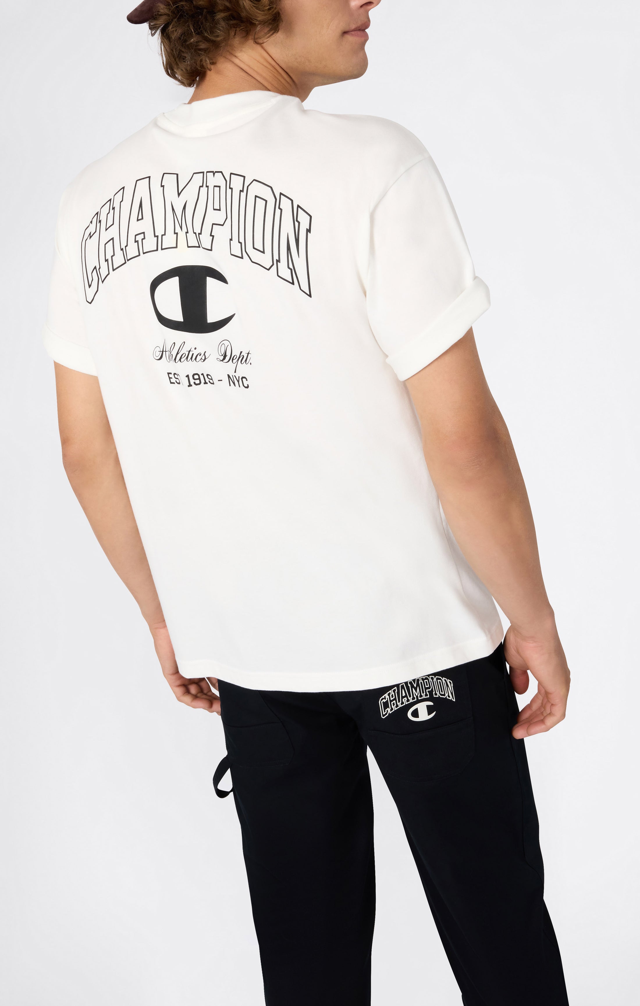 Men’s Crewneck T-Shirt Street Varsity