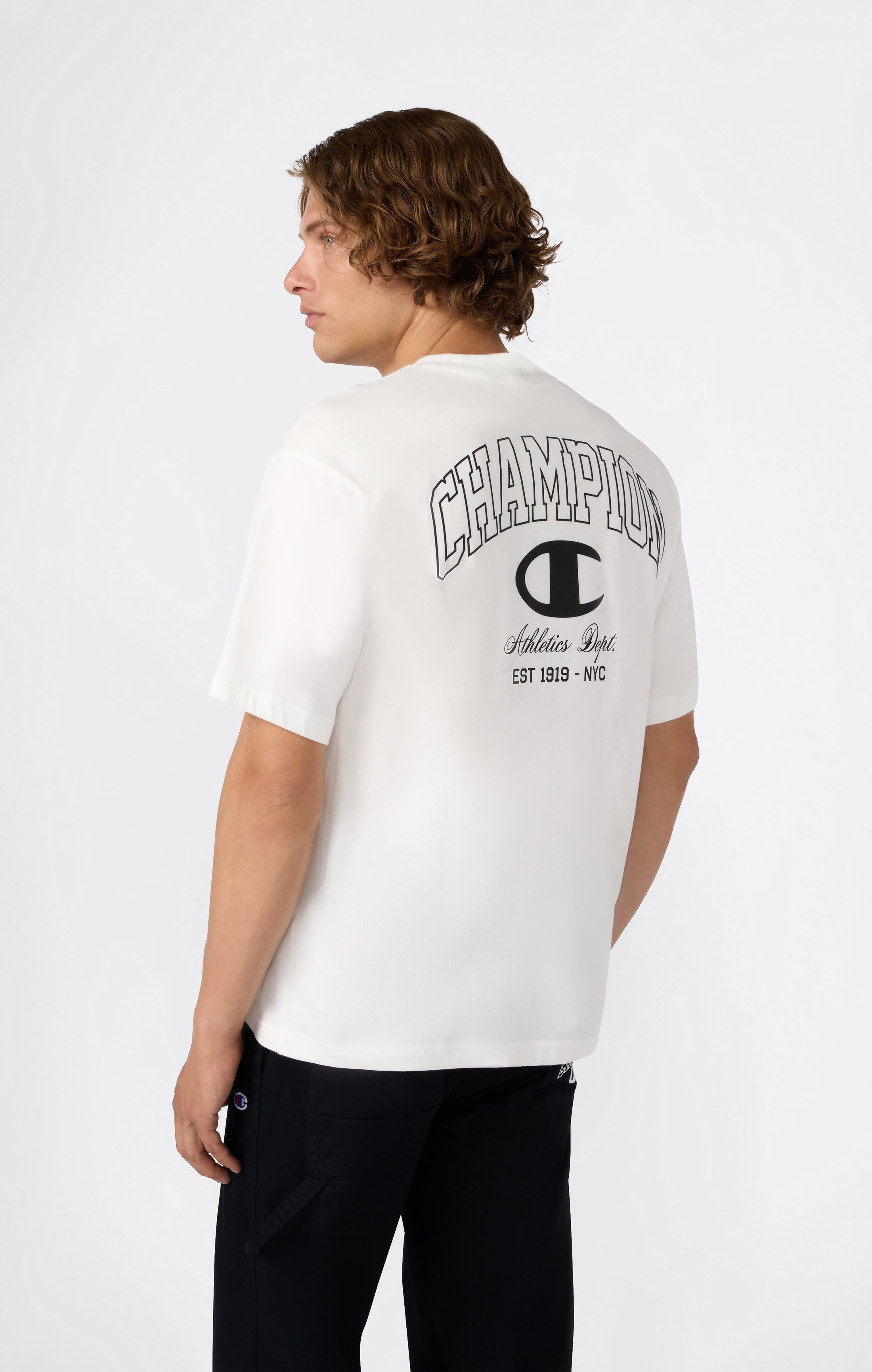 Men’s Crewneck T-Shirt Street Varsity