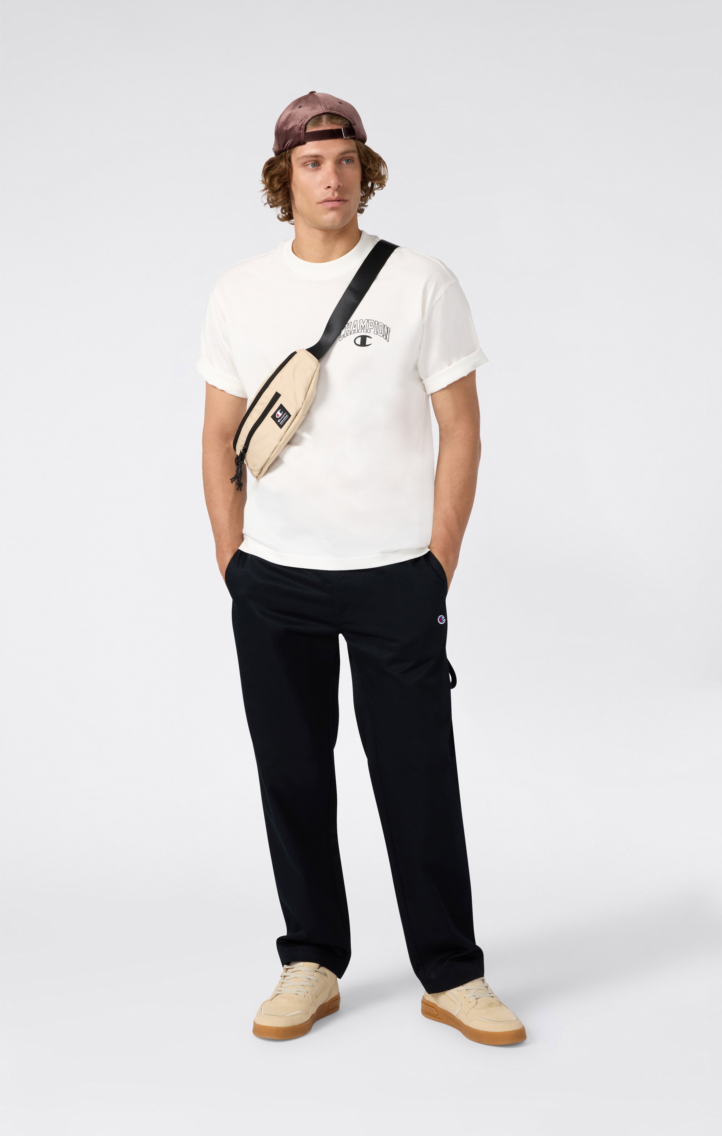 Men’s Crewneck T-Shirt Street Varsity