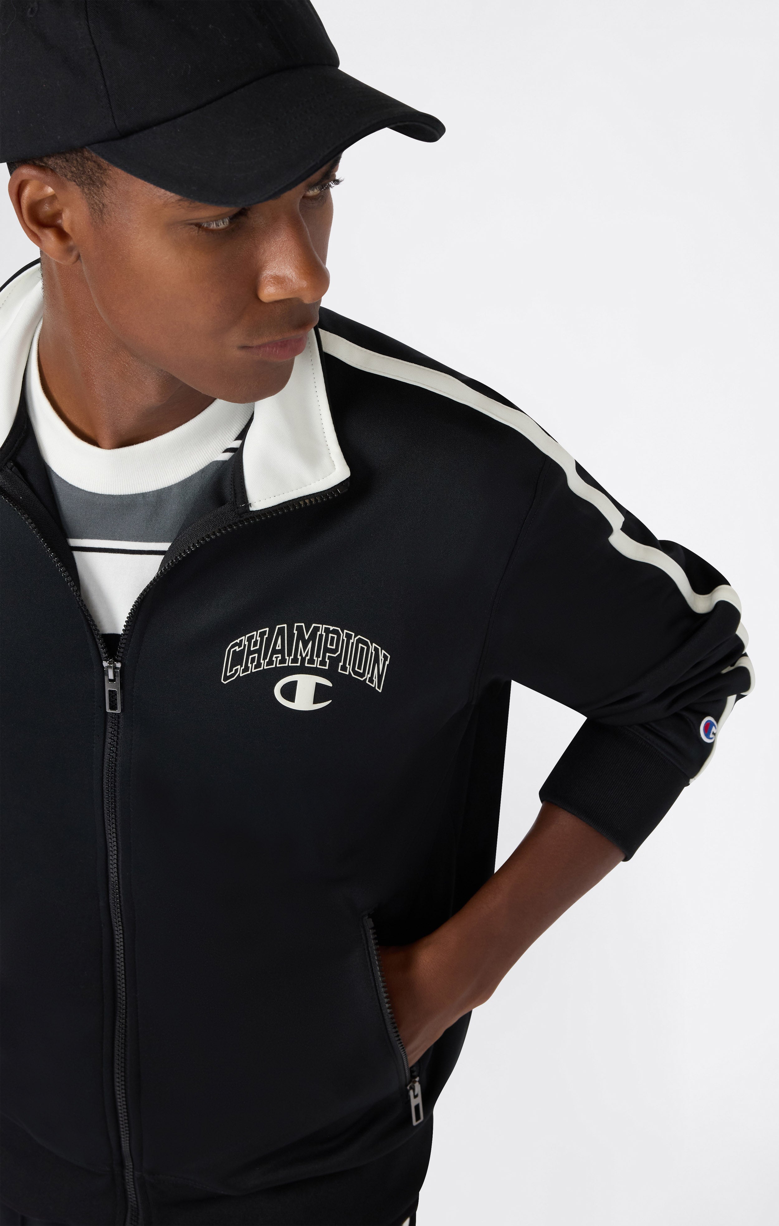 Men’s Full Zip Track Jacket Street Varsity