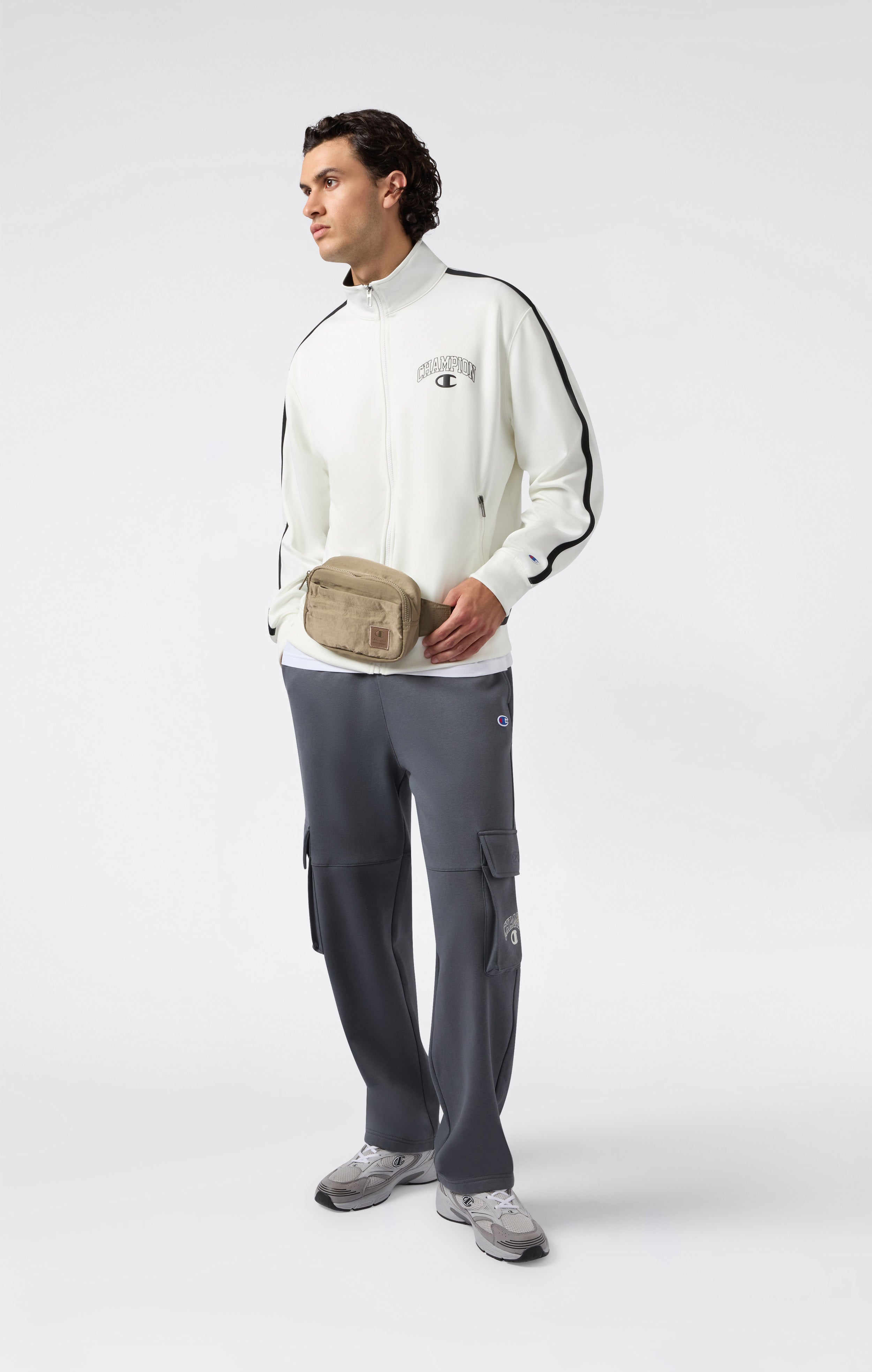 Veste Zippée Intégrale pour Homme Street Varsity