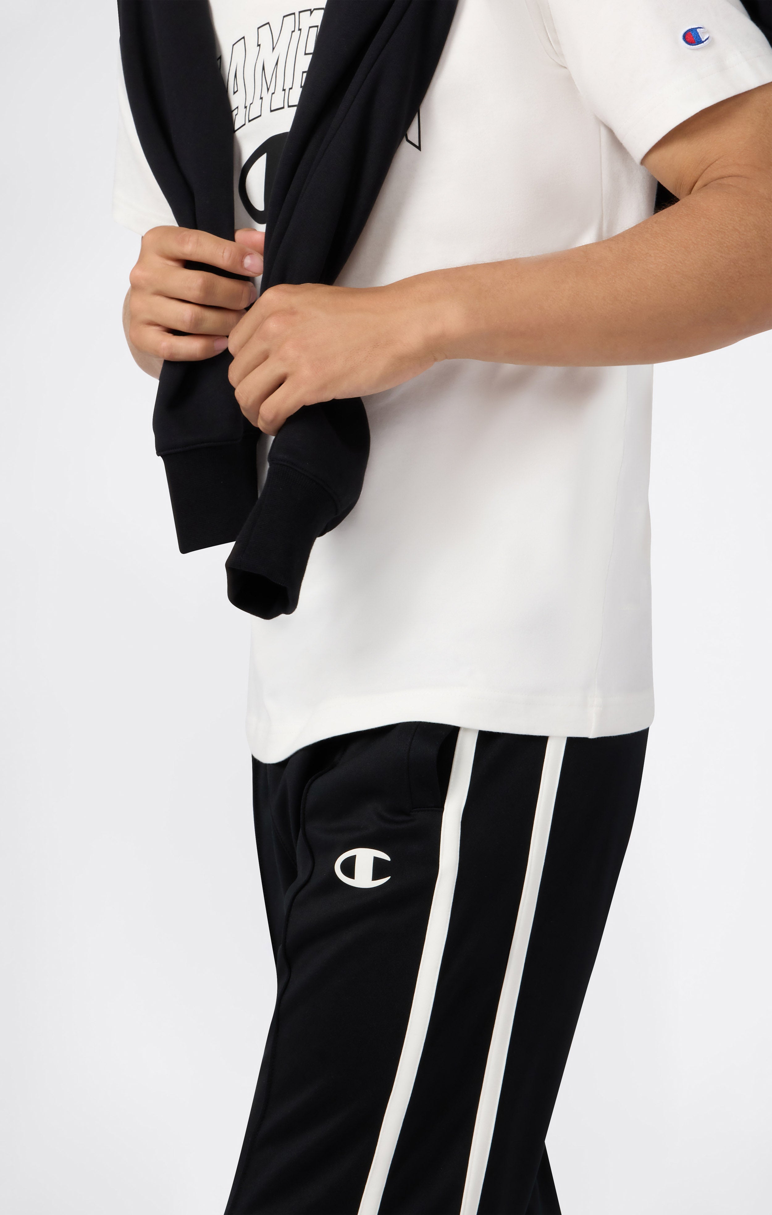 Men’s Straight Hem Track Pants Street Varsity