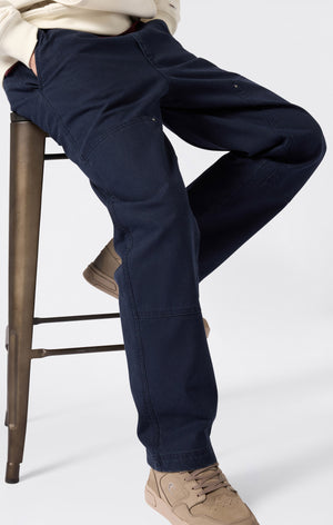 Pantalon en tissu à ourlet droit pour Homme