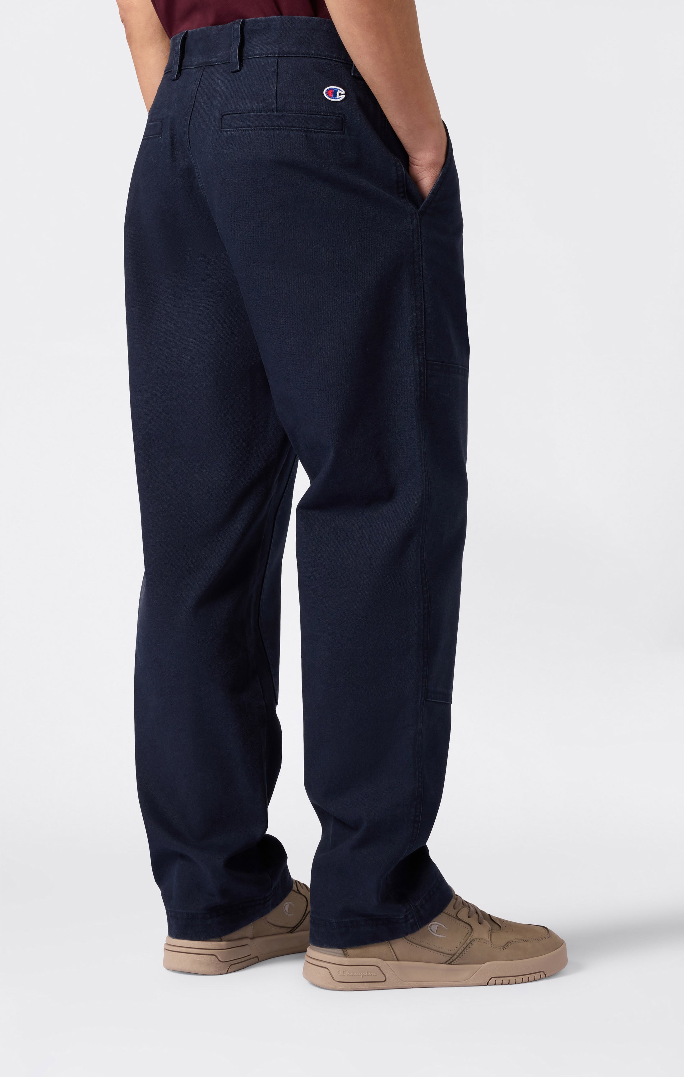 Pantalon en tissu à ourlet droit pour Homme