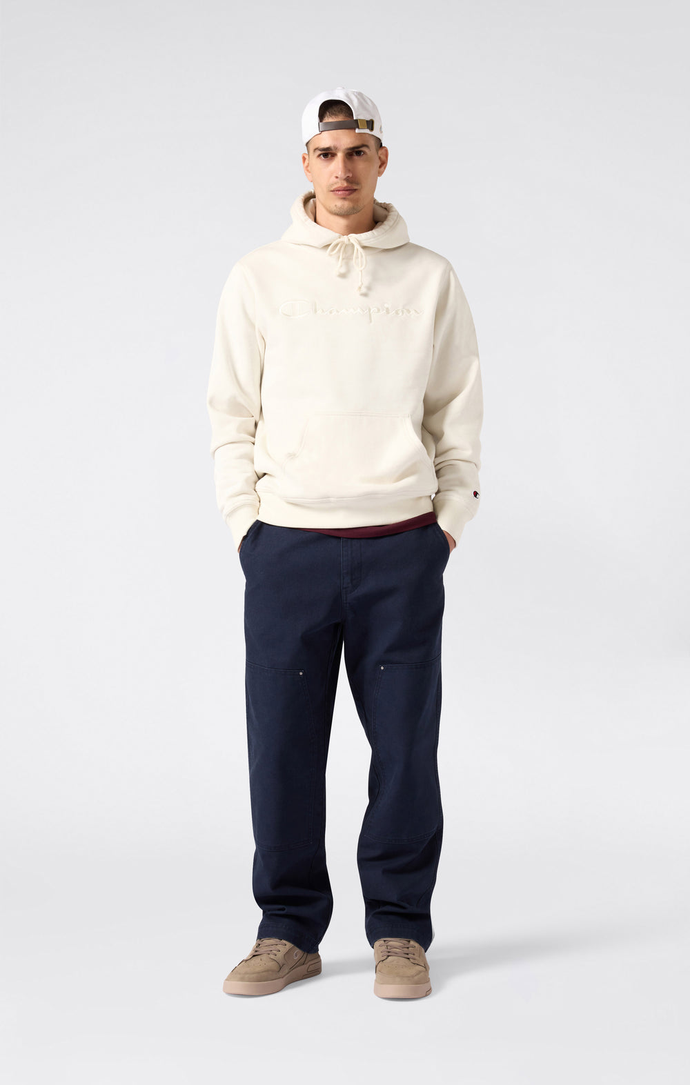Pantalon en tissu à ourlet droit pour Homme