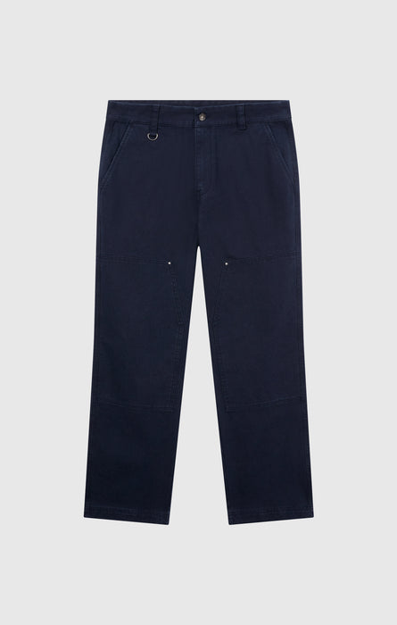 Pantaloni In Tessuto Con Fondo Dritto Da Uomo