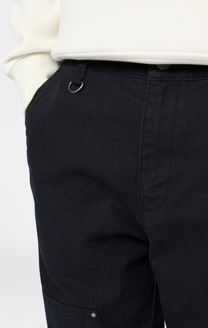 Pantalon en tissu à ourlet droit pour Homme