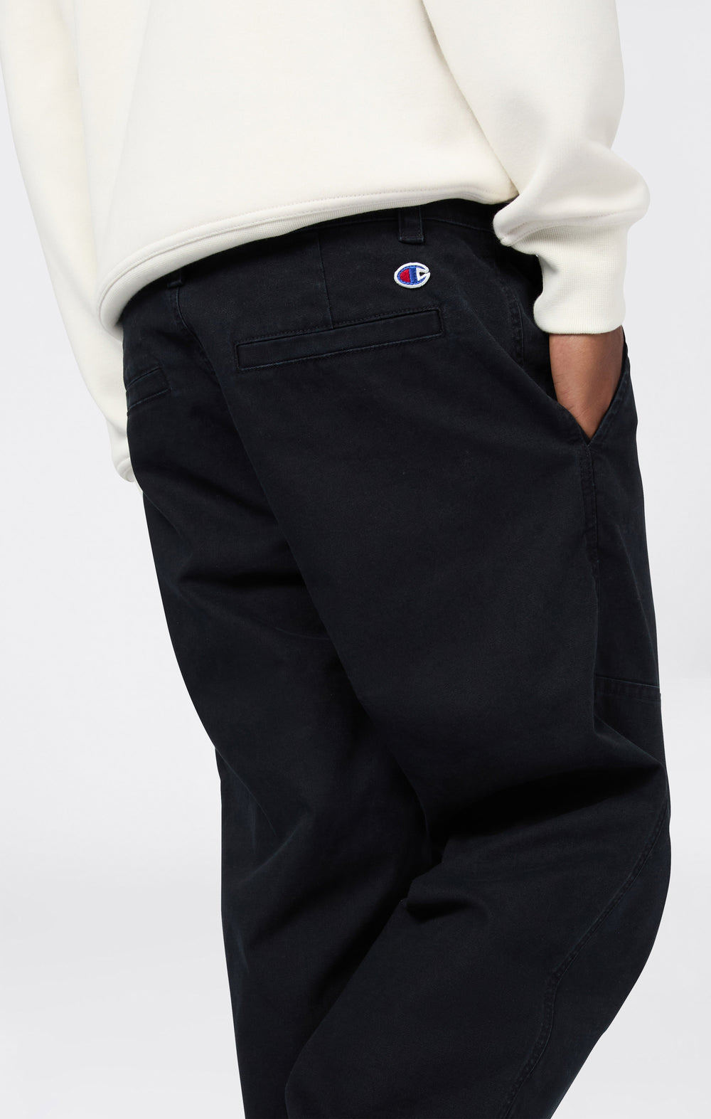 Pantalon en tissu à ourlet droit pour Homme