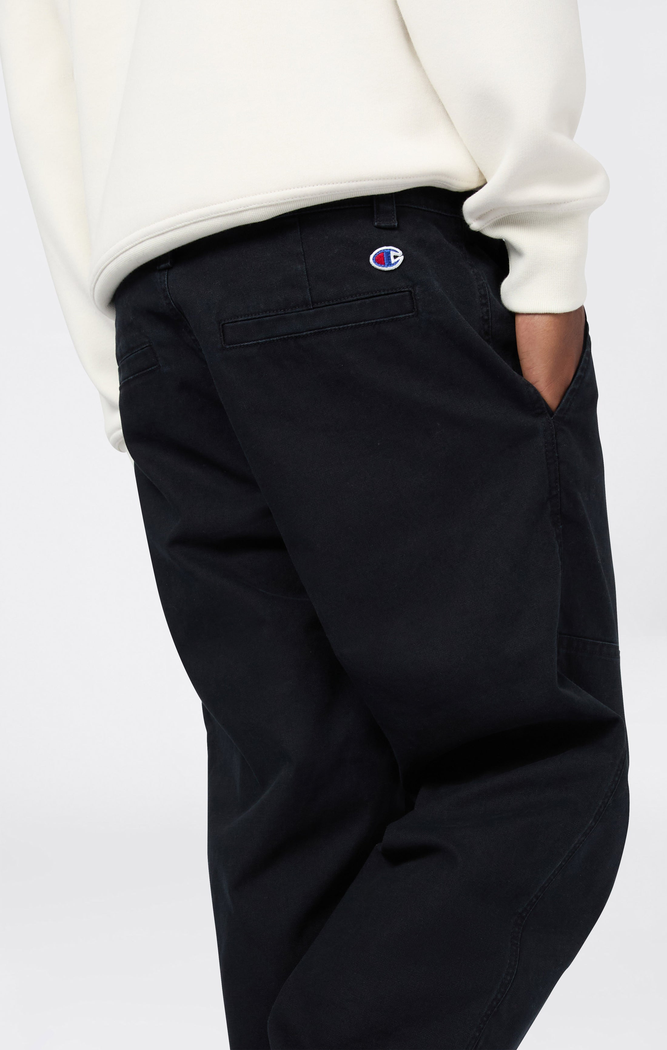 Pantalon en tissu à ourlet droit pour Homme