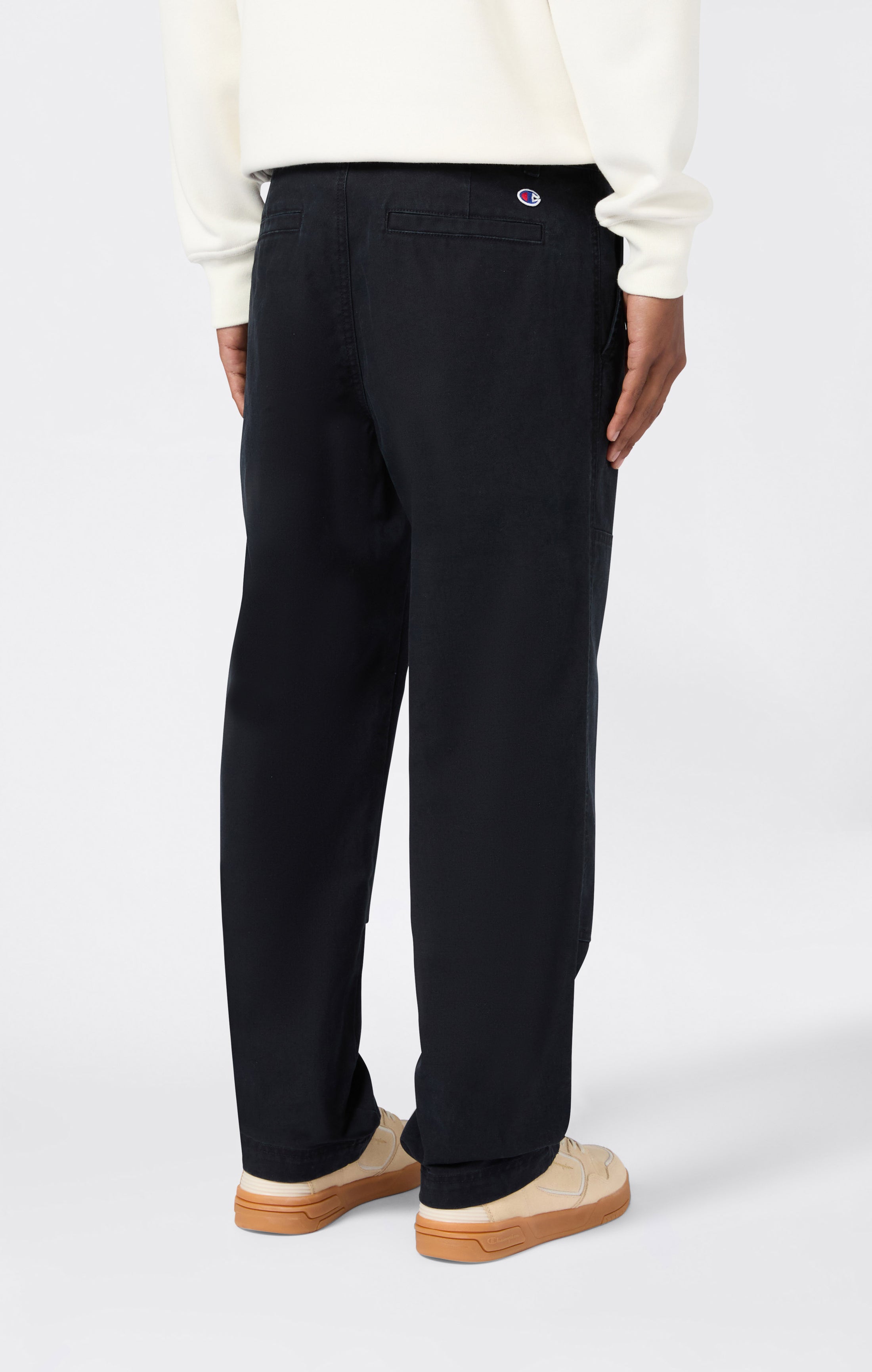 Pantalon en tissu à ourlet droit pour Homme