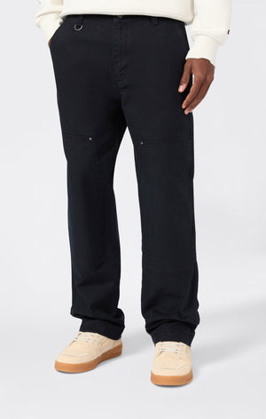 Pantalon en tissu à ourlet droit pour Homme