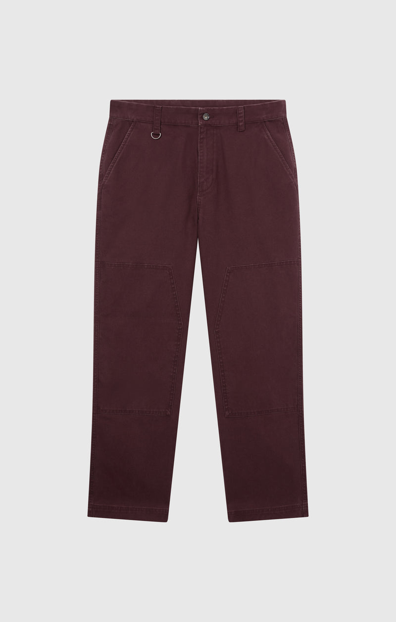 Gewebte Hose mit geradem Saum für Herren