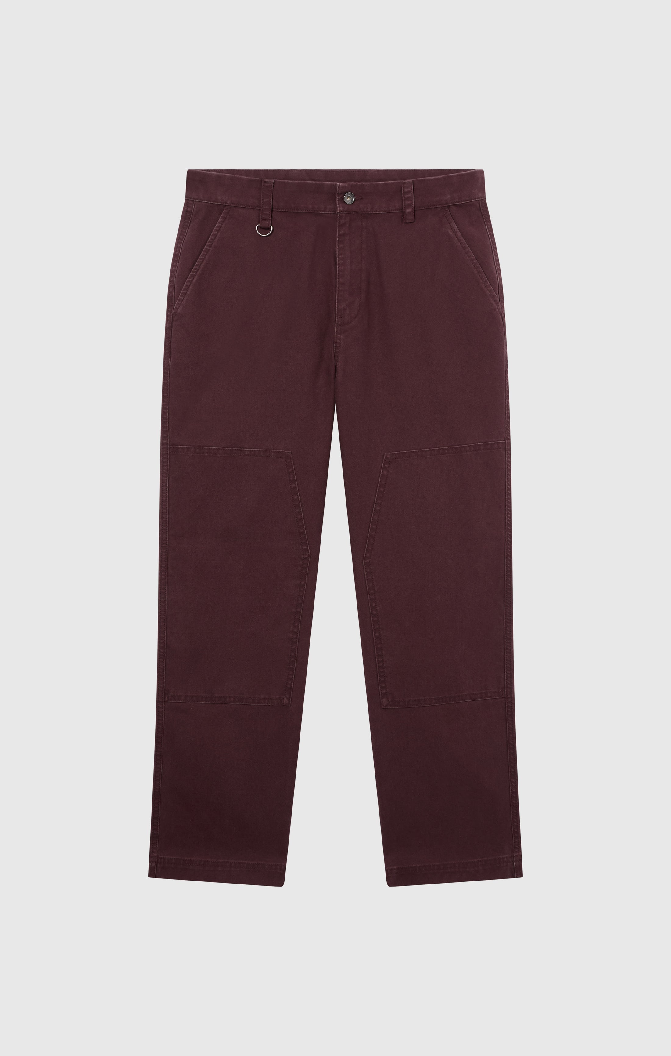 Gewebte Hose mit geradem Saum für Herren