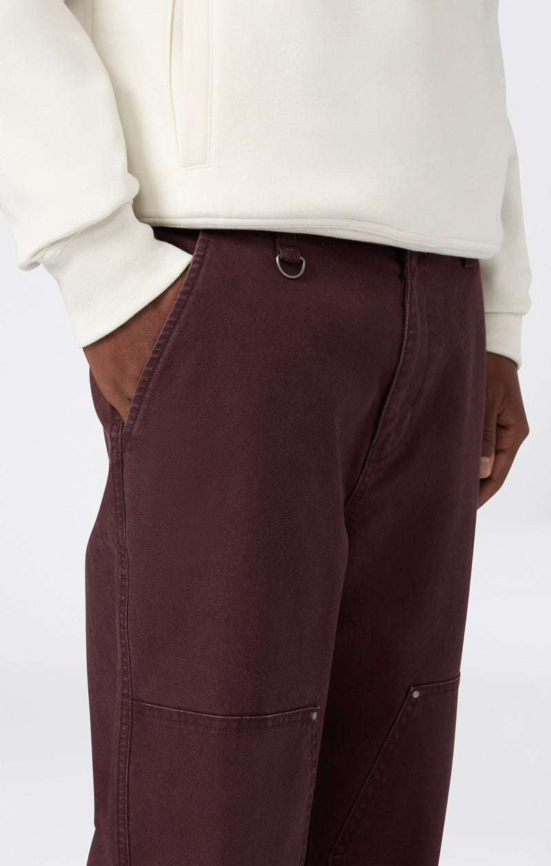 Gewebte Hose mit geradem Saum für Herren