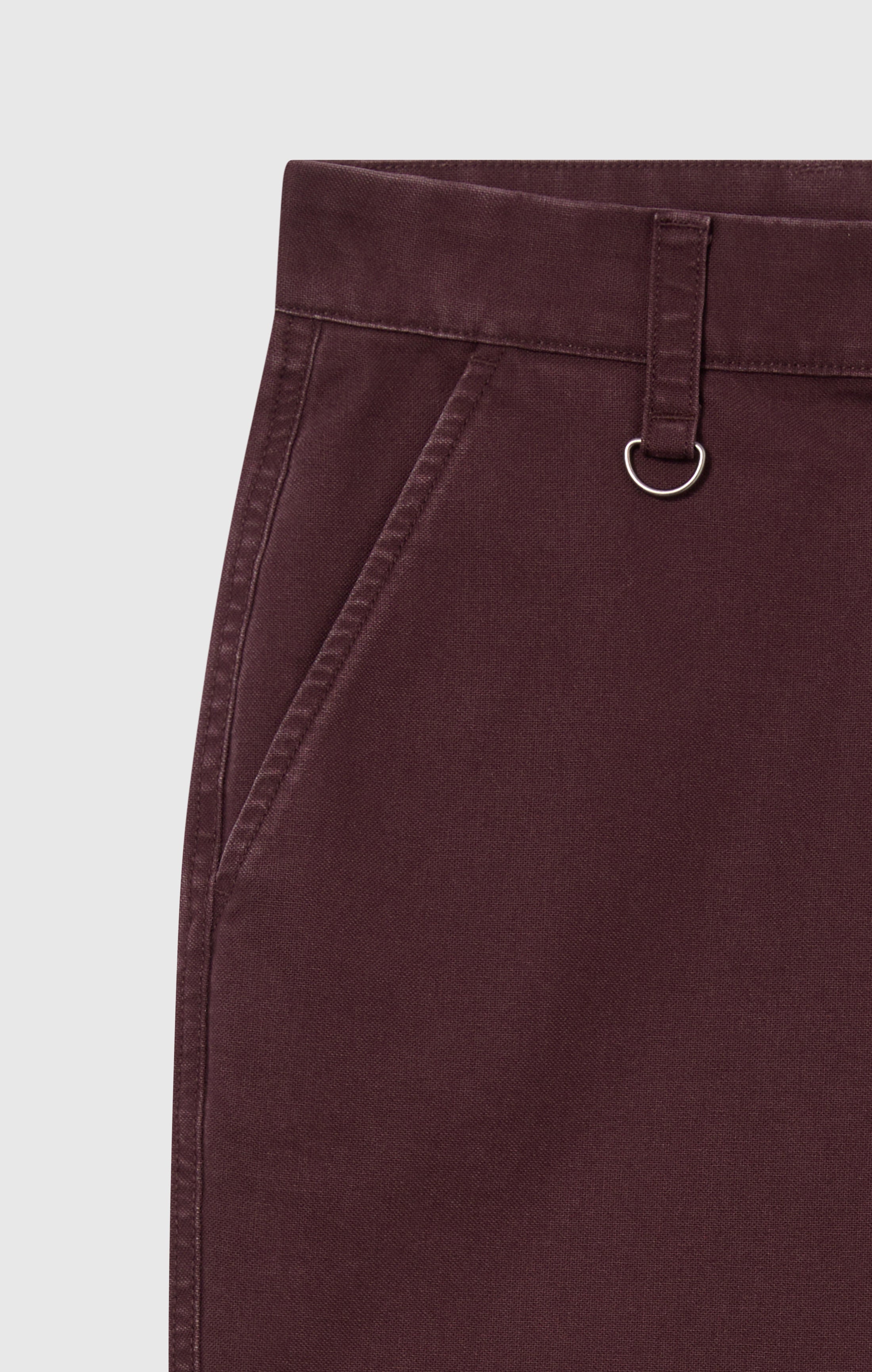 Gewebte Hose mit geradem Saum für Herren