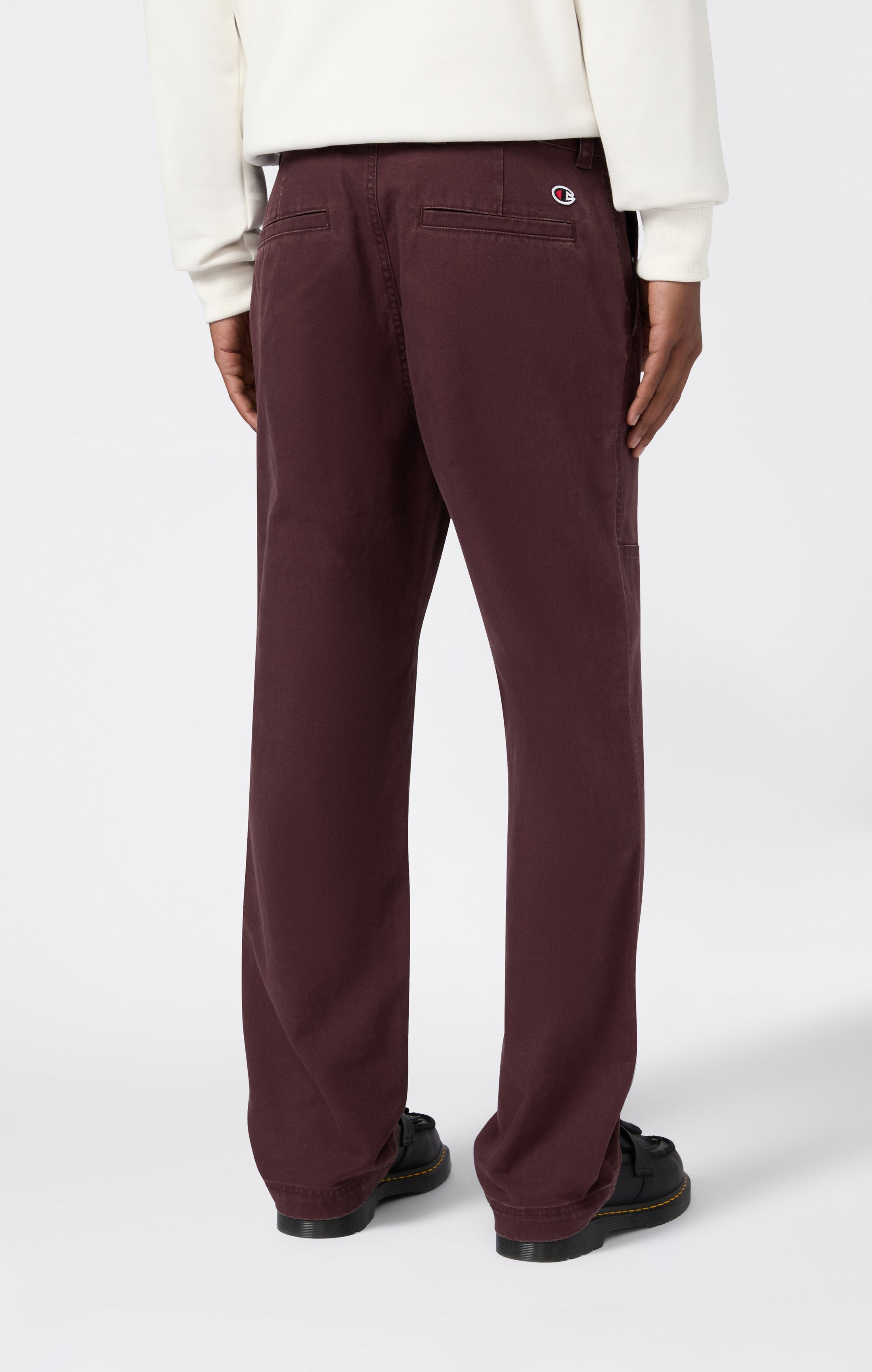 Gewebte Hose mit geradem Saum für Herren