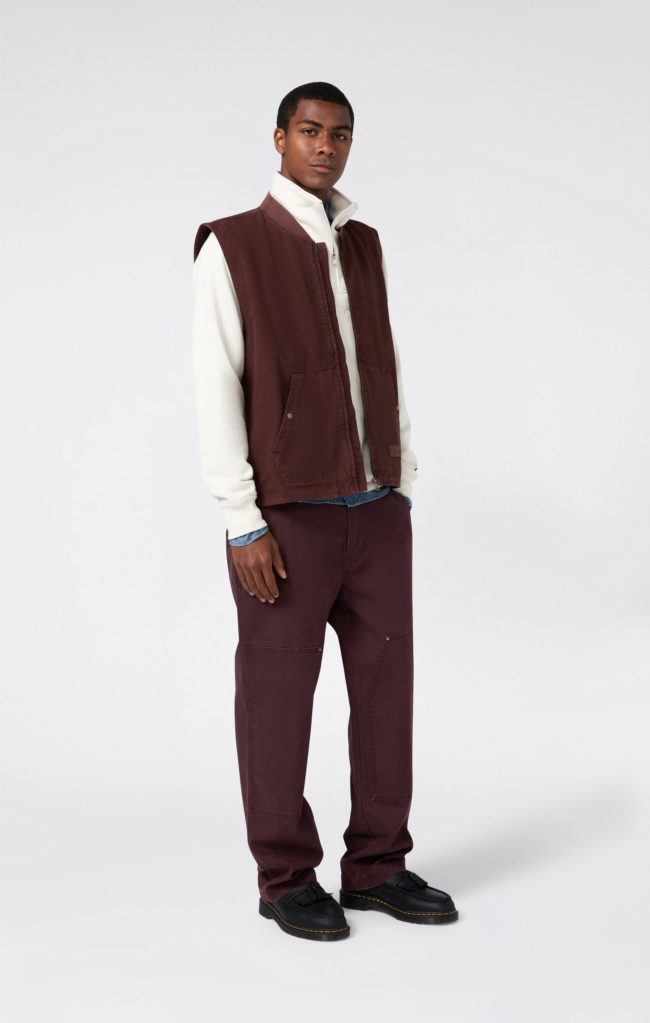 Men’s Woven Straight Hem Pants
