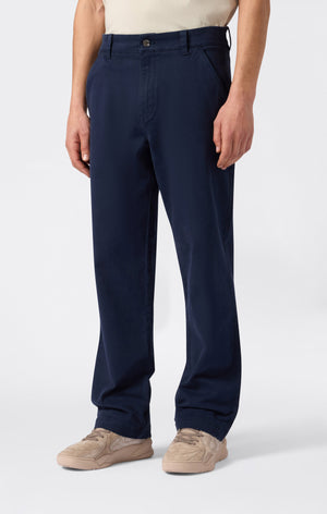 Gewebte Hose mit geradem Saum für Herren