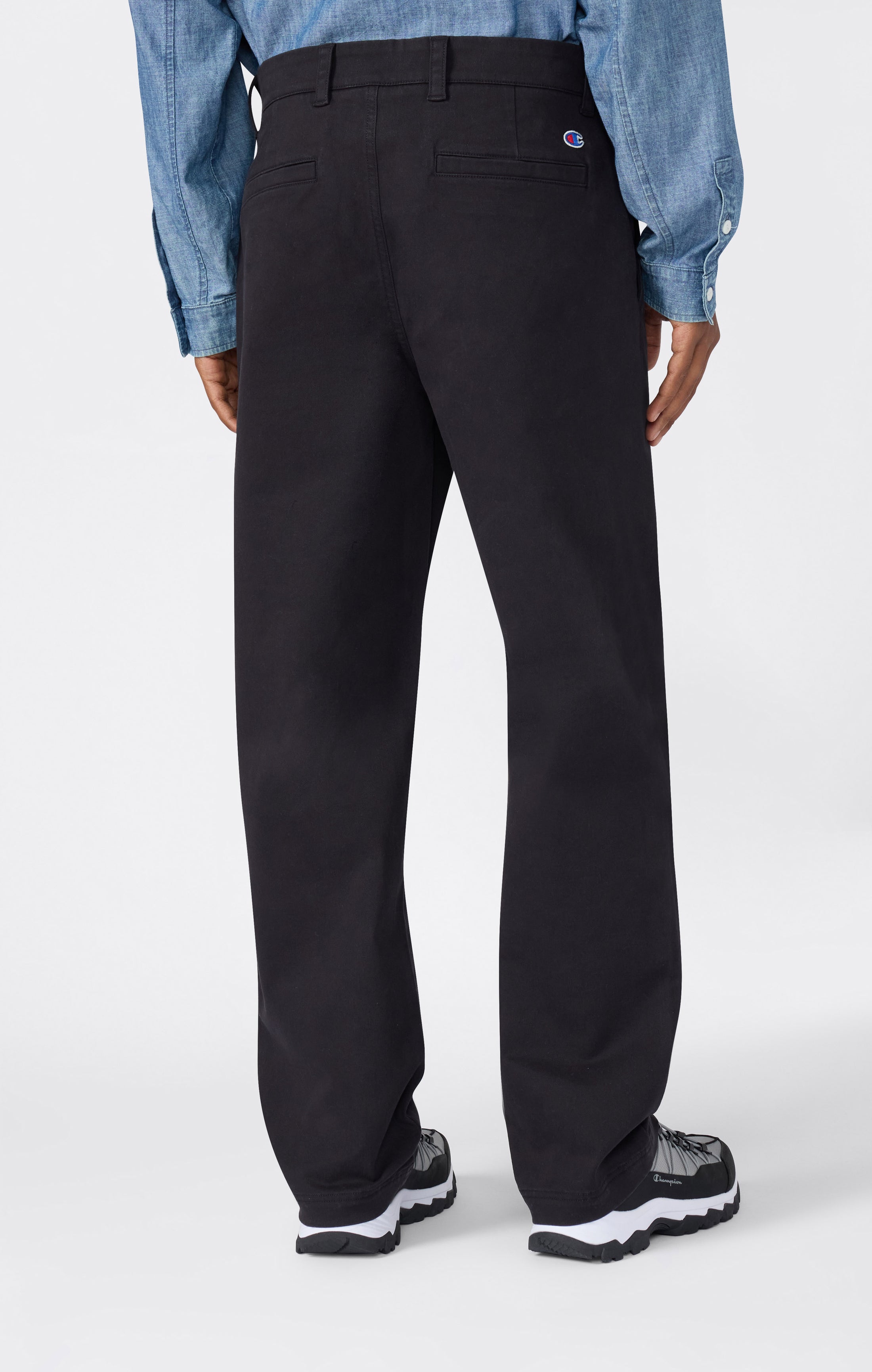 Pantalon tissé à ourlet droit pour Homme