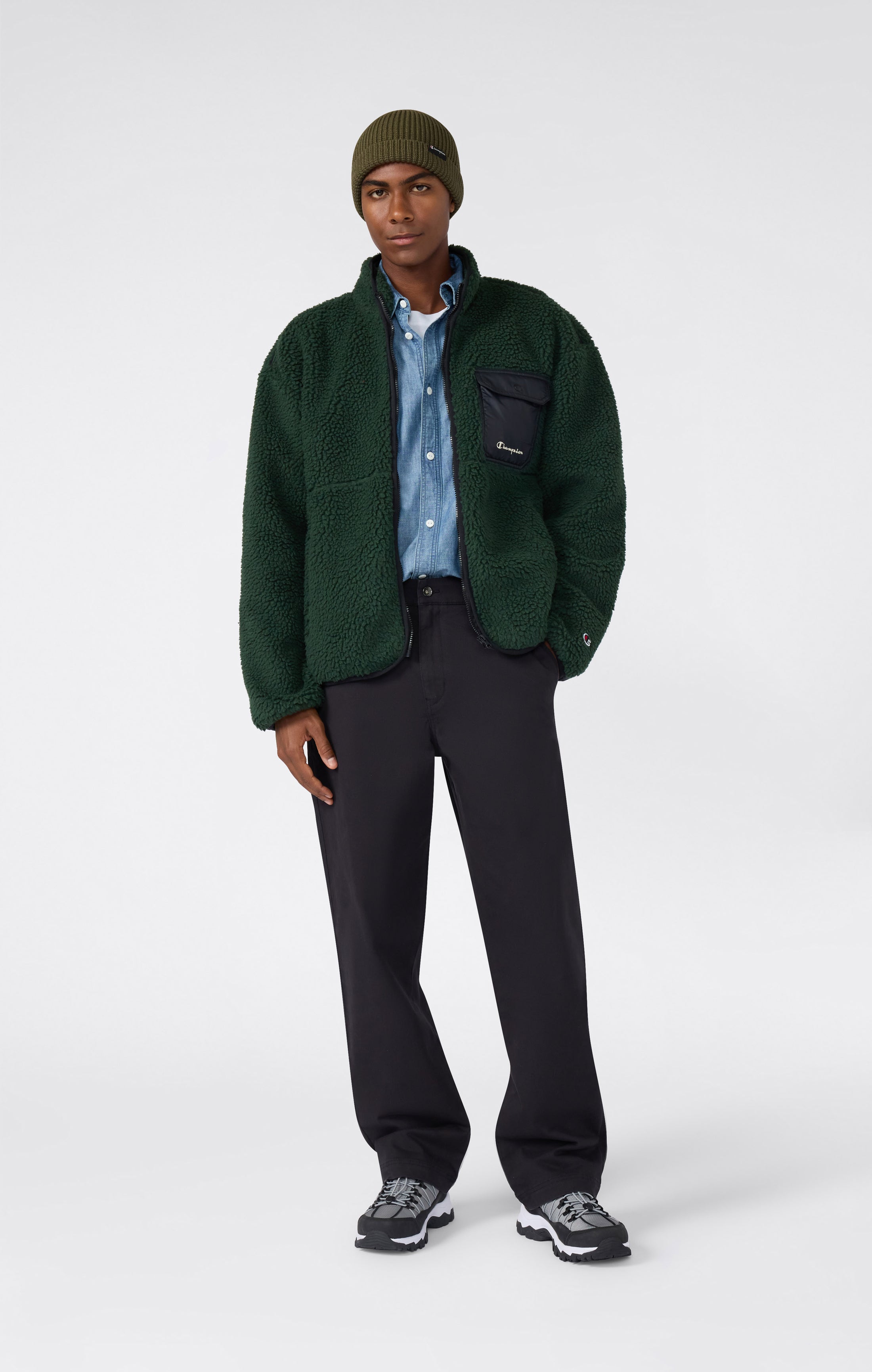 Pantalon tissé à ourlet droit pour Homme