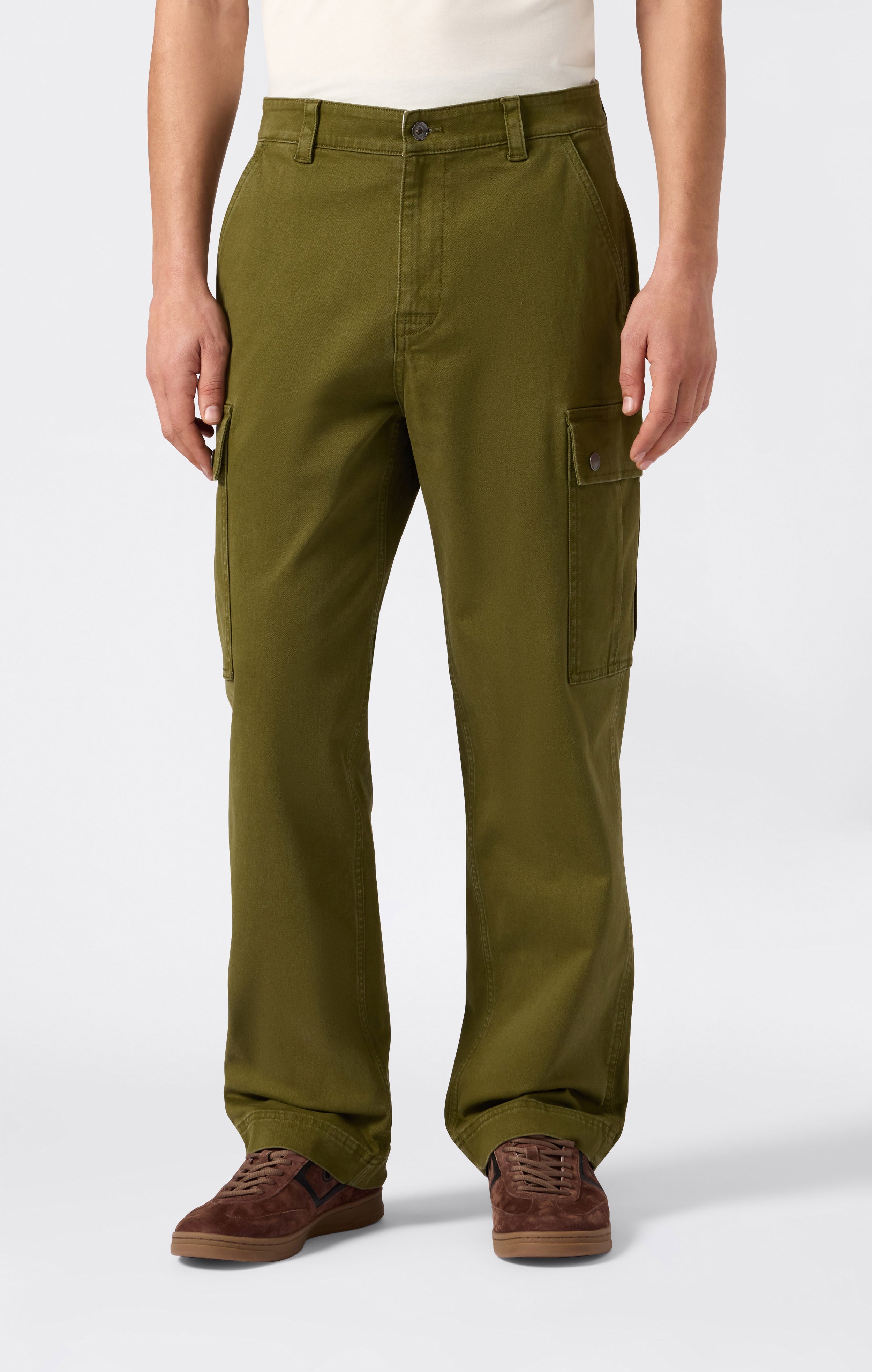 Pantaloni Cargo In Tessuto Da Uomo
