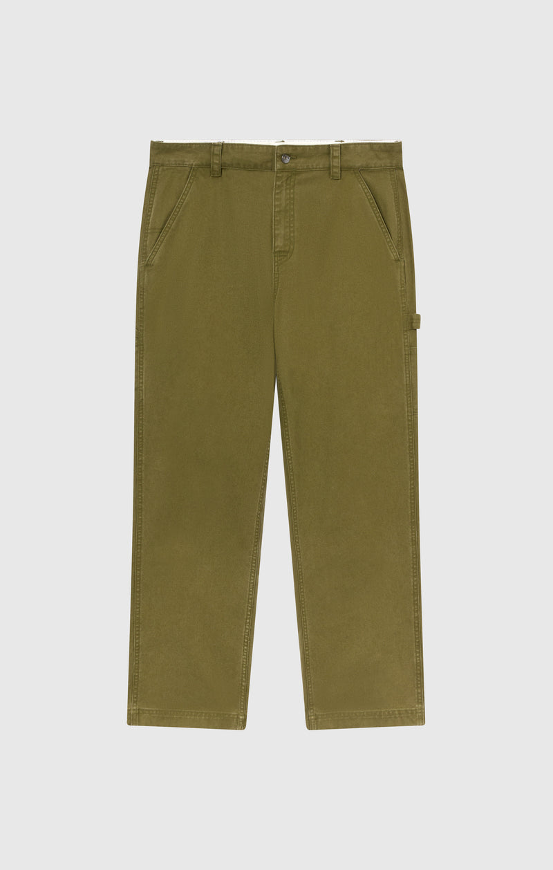 Pantaloni In Tessuto Con Gamba Dritta Da Uomo