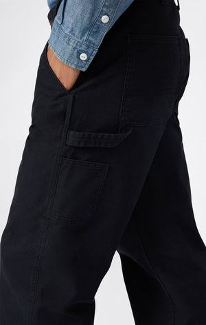 Pantalon En Tissu À Ourlet Droit Pour Homme